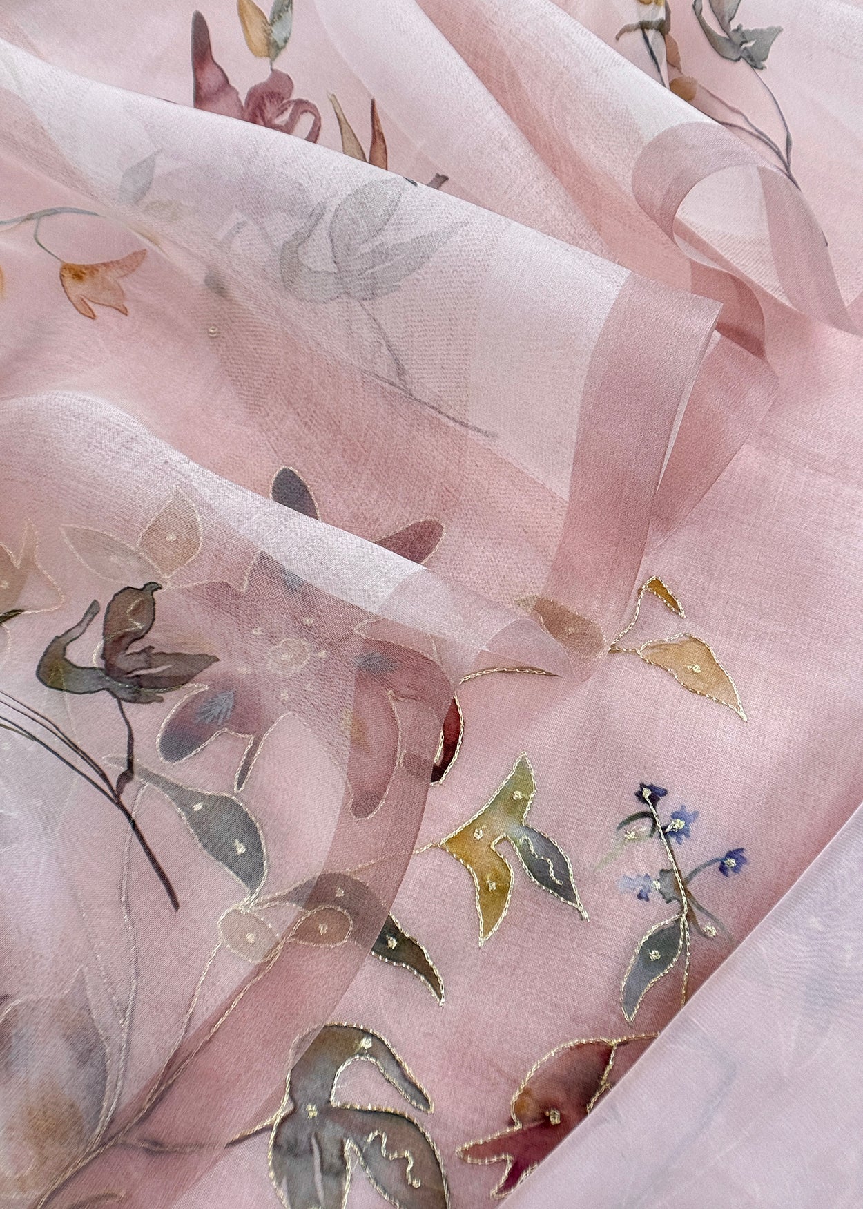 Festive celebration kora silk suit at the best price