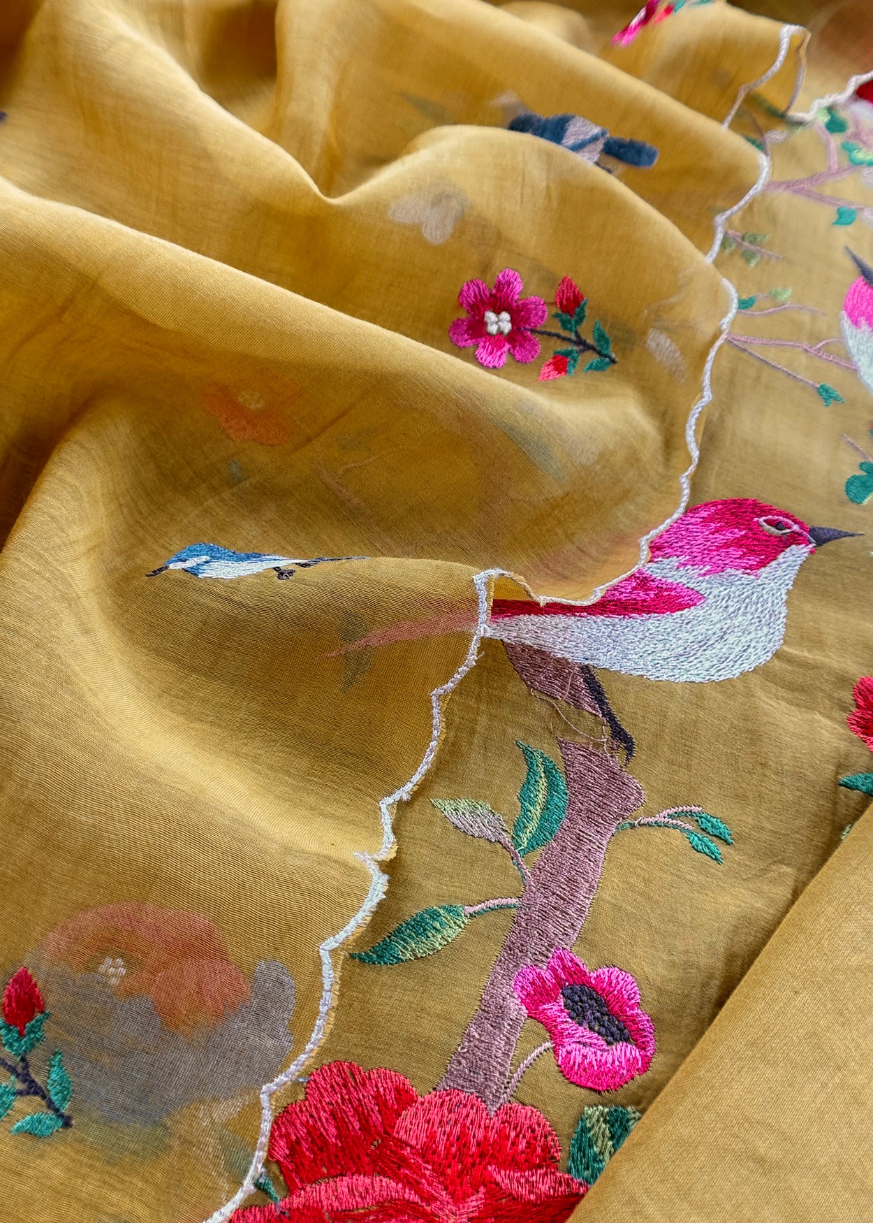 pure mul cotton suit fabric