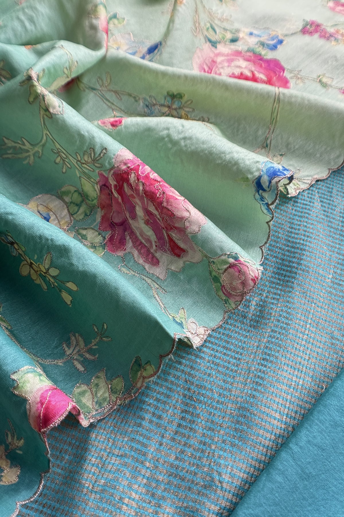 Tussar silk suits for women