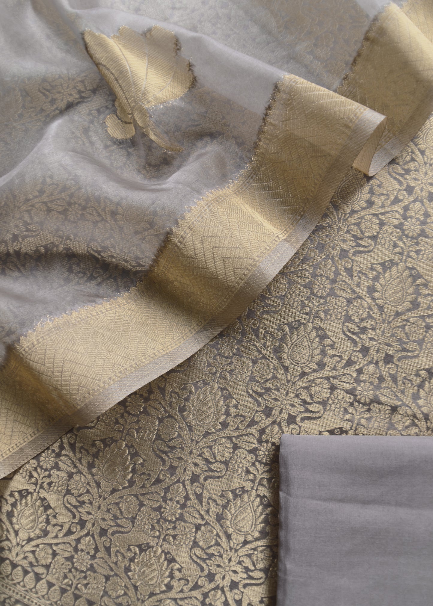 party wear brocade silk suit at the best price