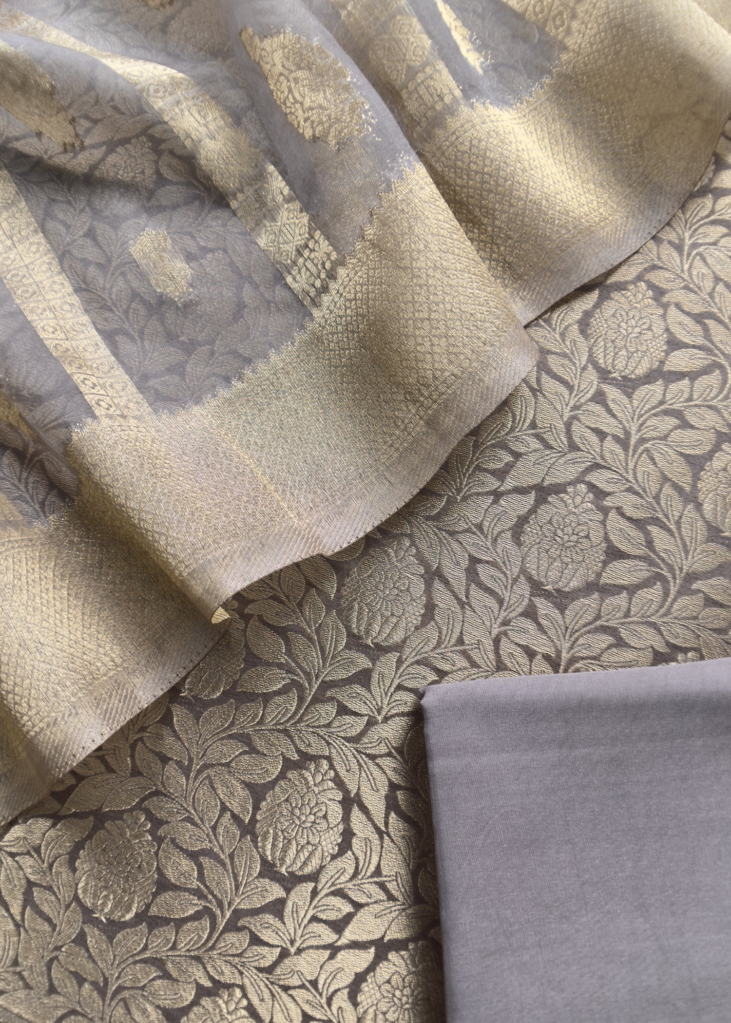 Banarasi silk suit for wedding collection