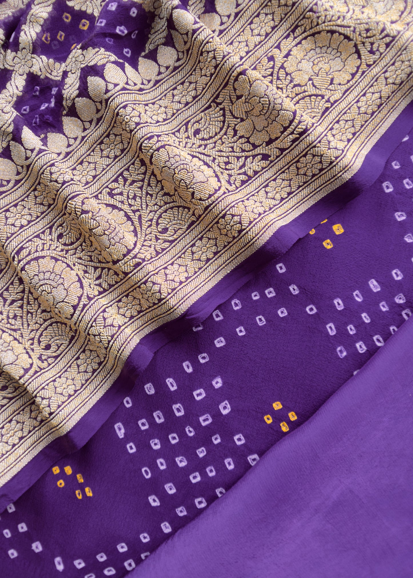 Banarasi Khaddi Georgette Suit for bridal trousseau