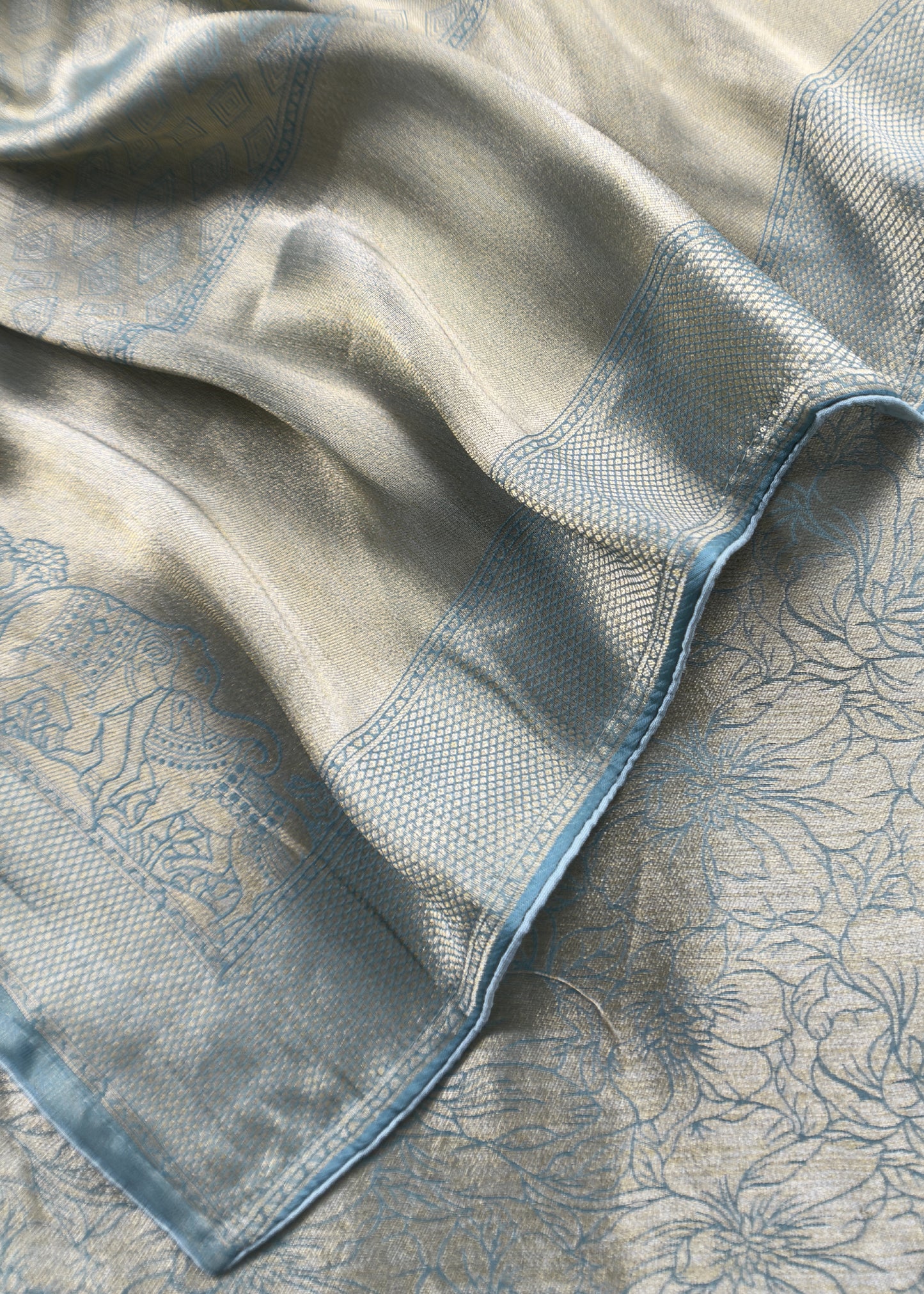 party wear brocade silk suit at the best price