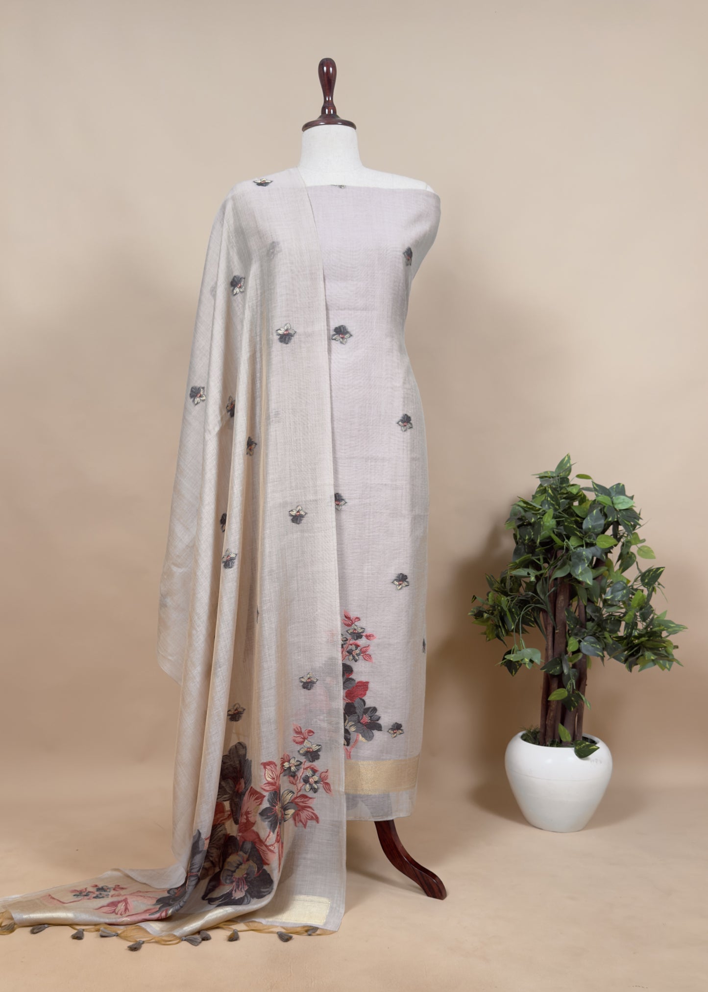 Premium quality jamdani suit for women