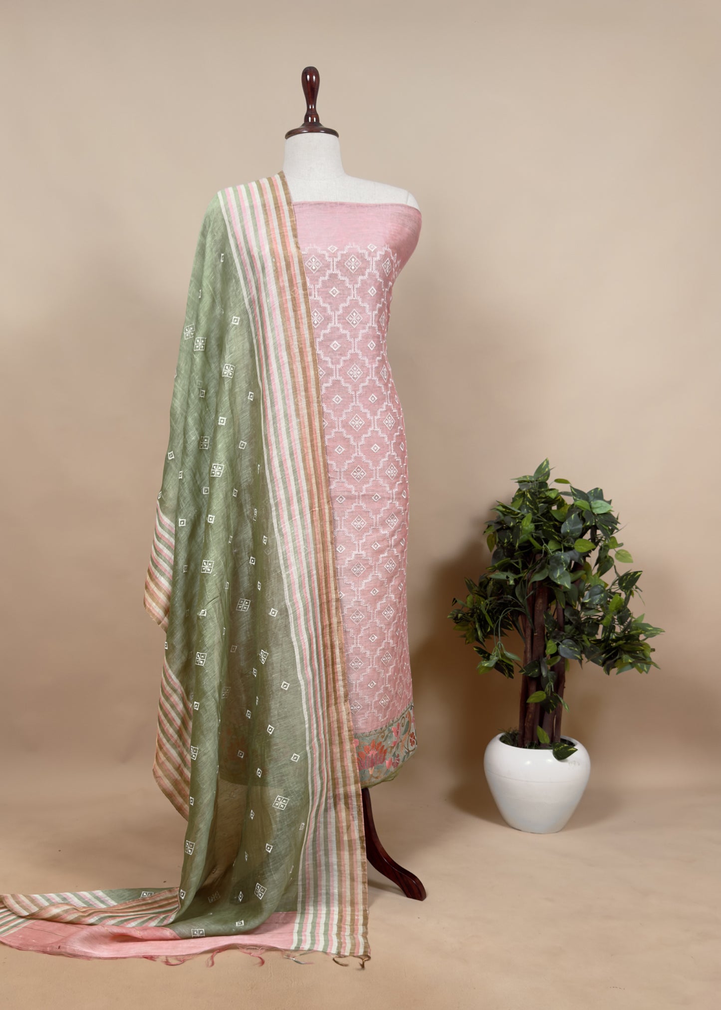 pure linen suits for women