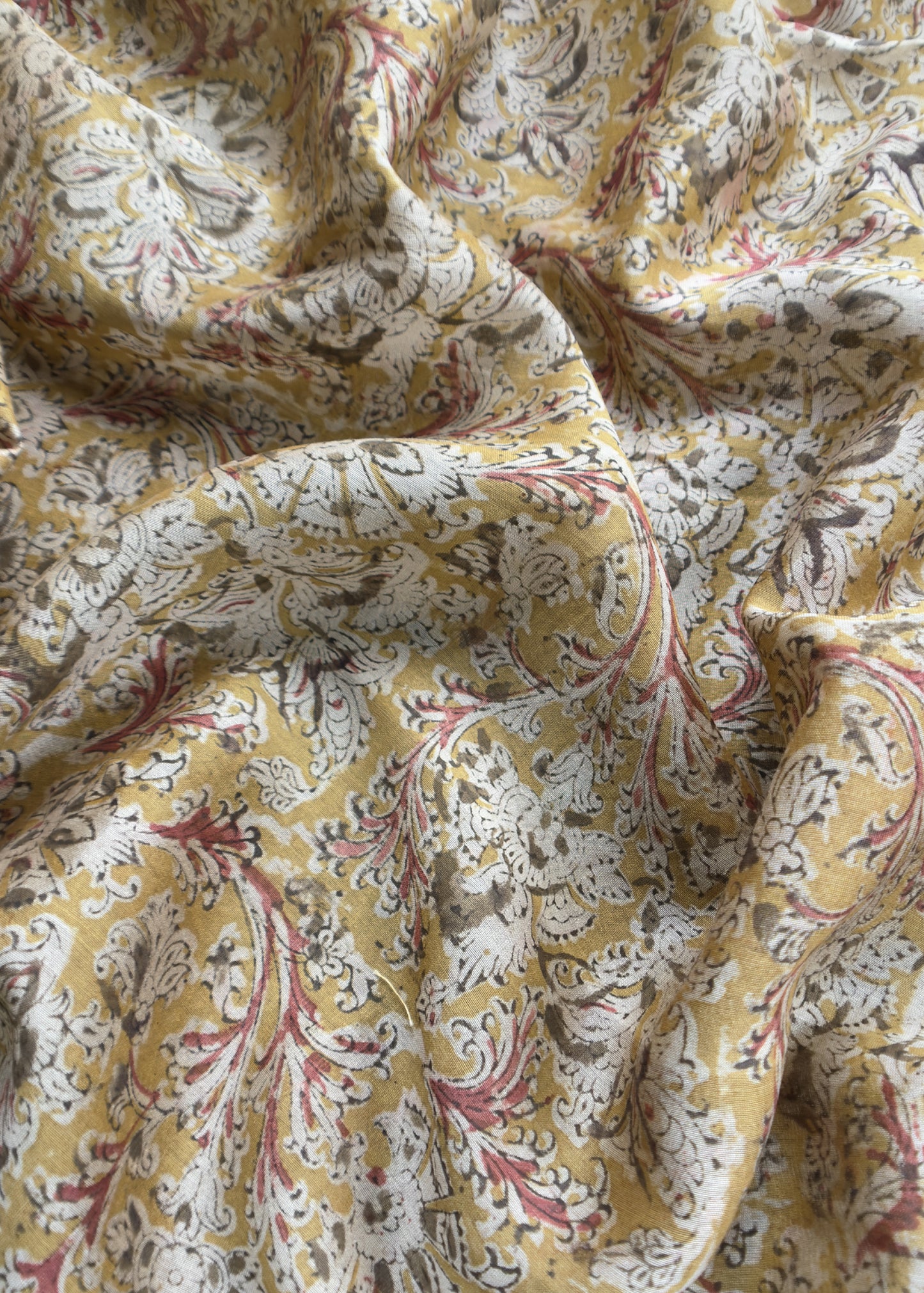 Buy Unstitched Ajrakh Chanderi Silk Suits
