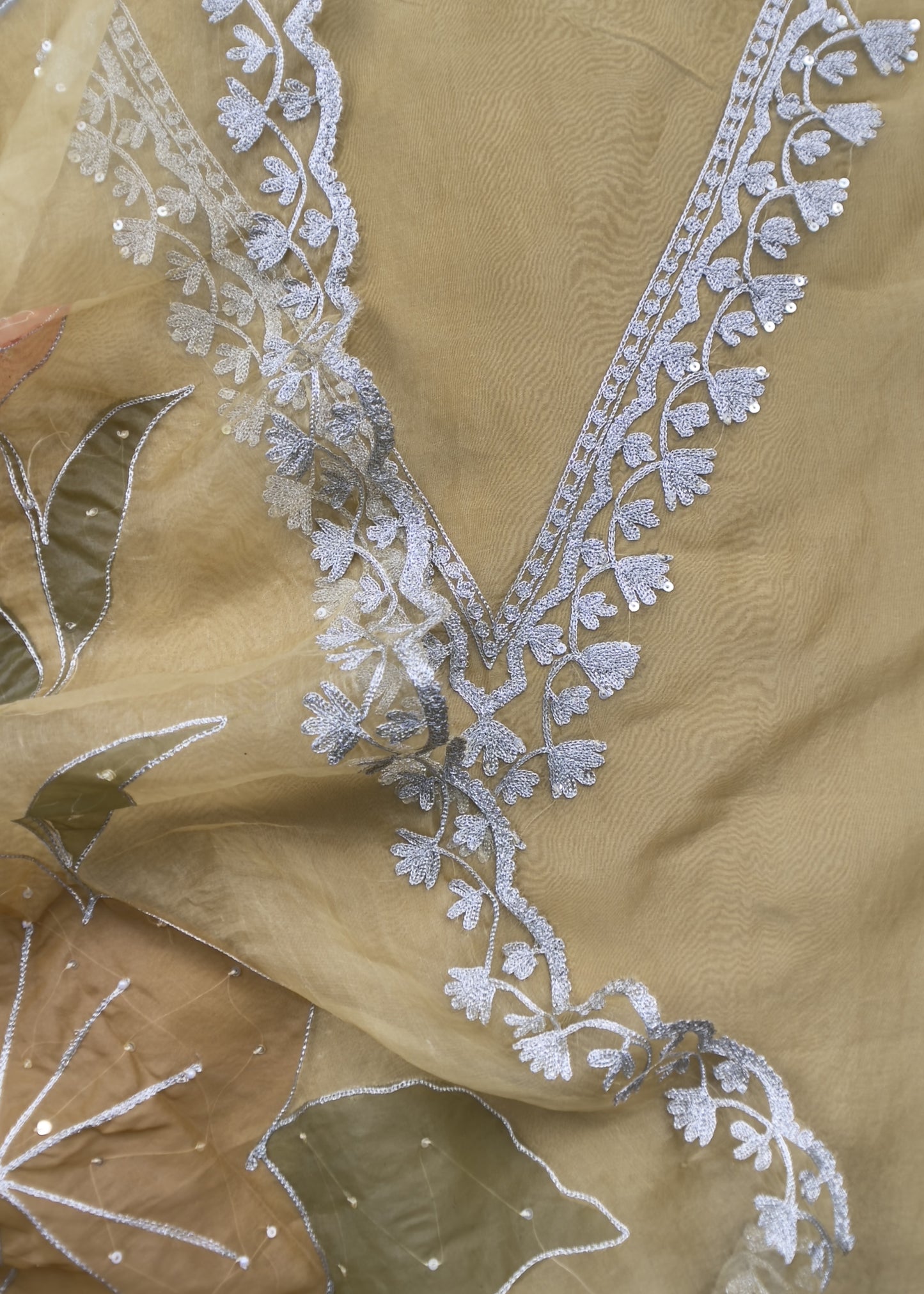 Shop designer organza suit for party and wedding celebration