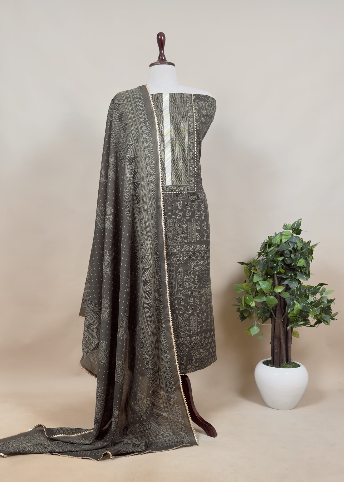 summer wear cotton suit