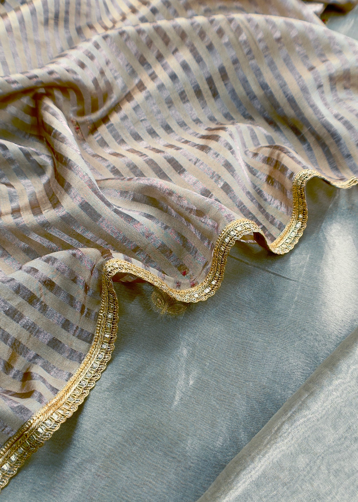 Festive wear Tissue Silk Suit
