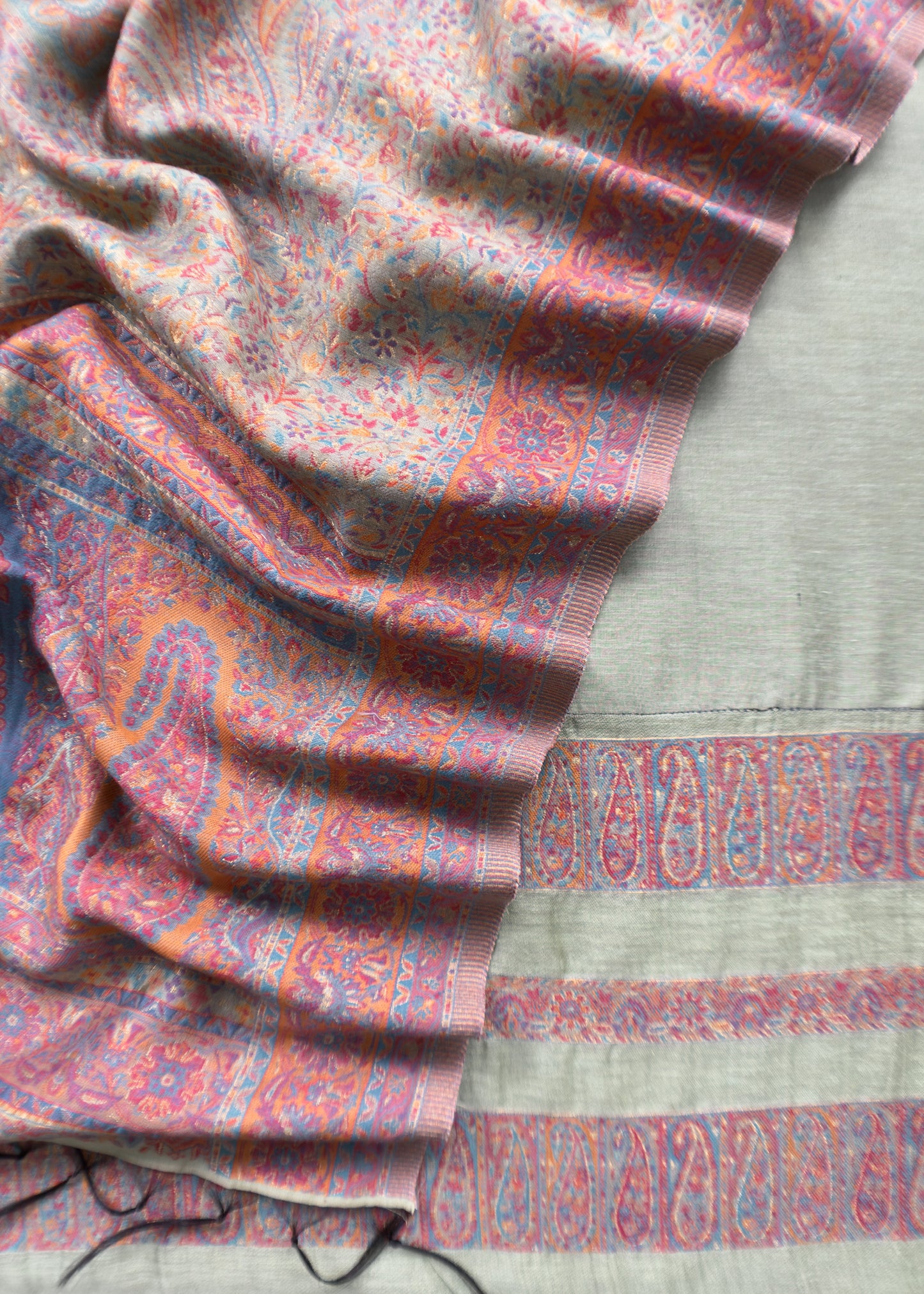 kani silk unstitched suit with dupatta