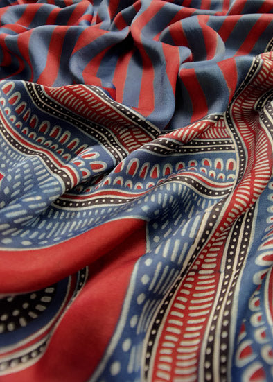 Ajrakh Modal Suit With Dupatta