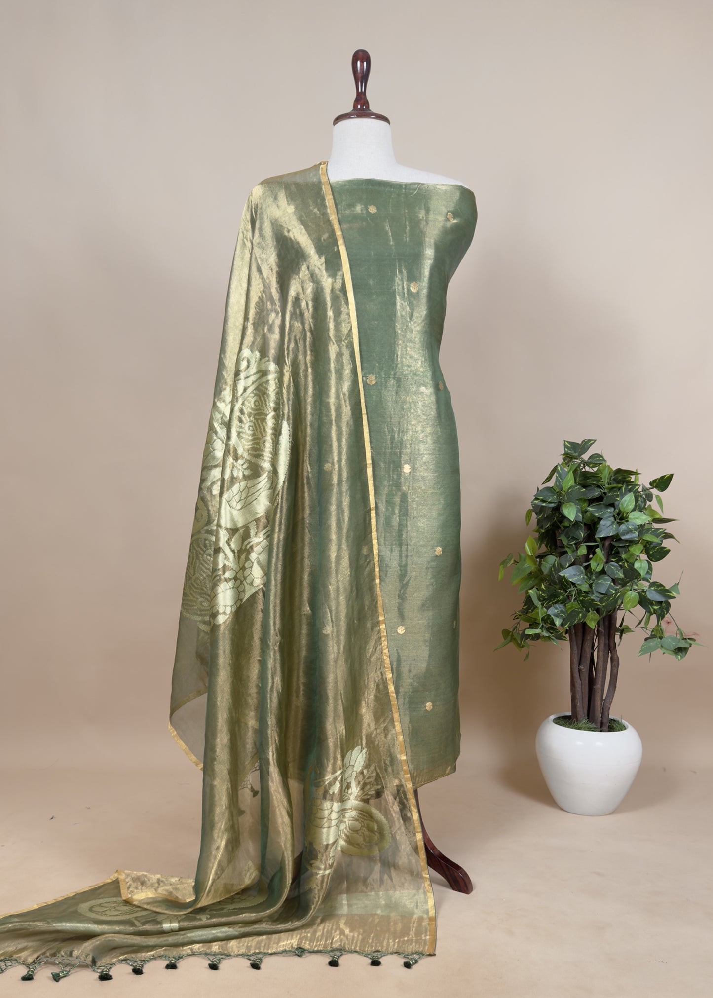 buy Tissue Silk Suit Online