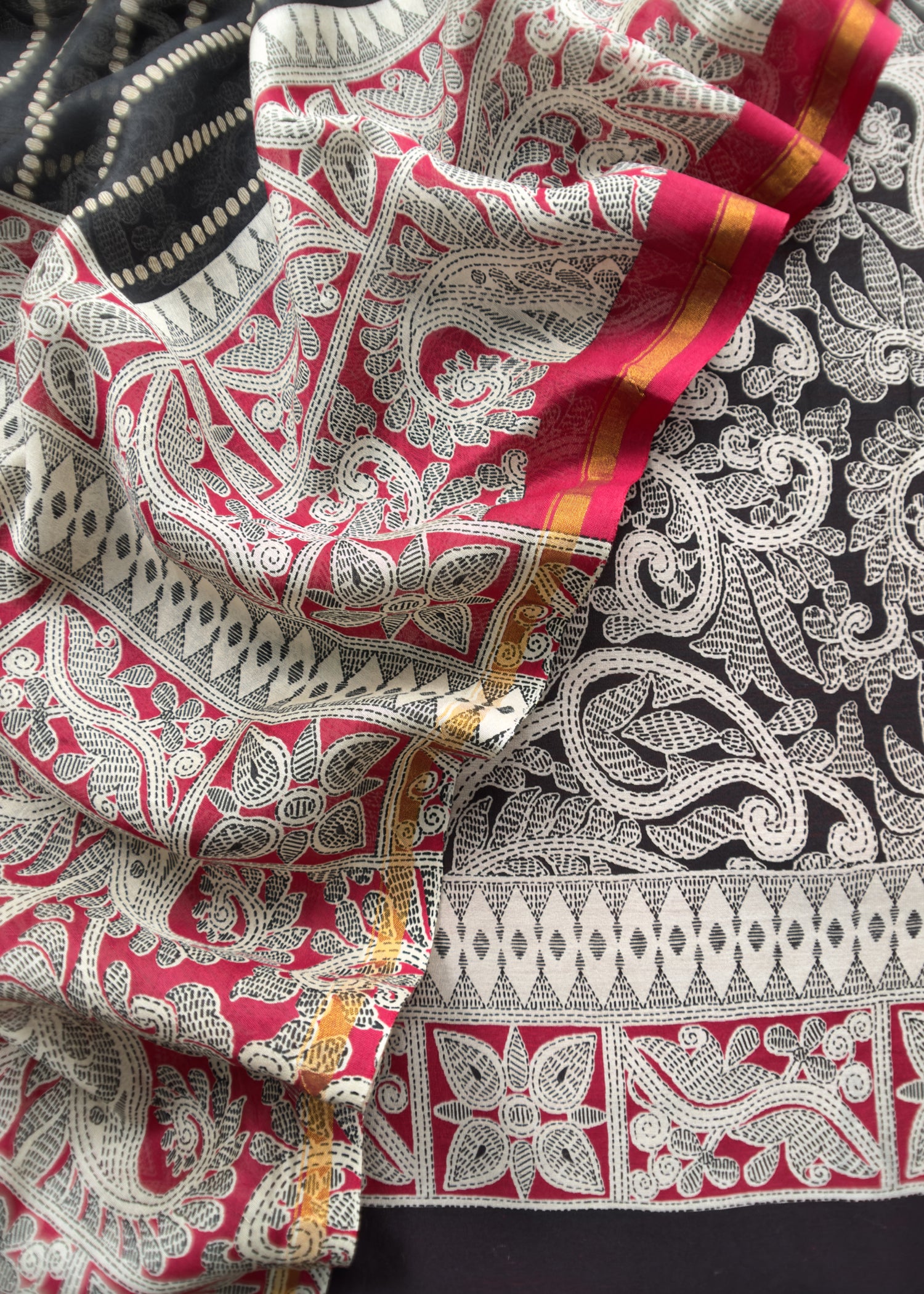 Pure maheshwari suit for women
