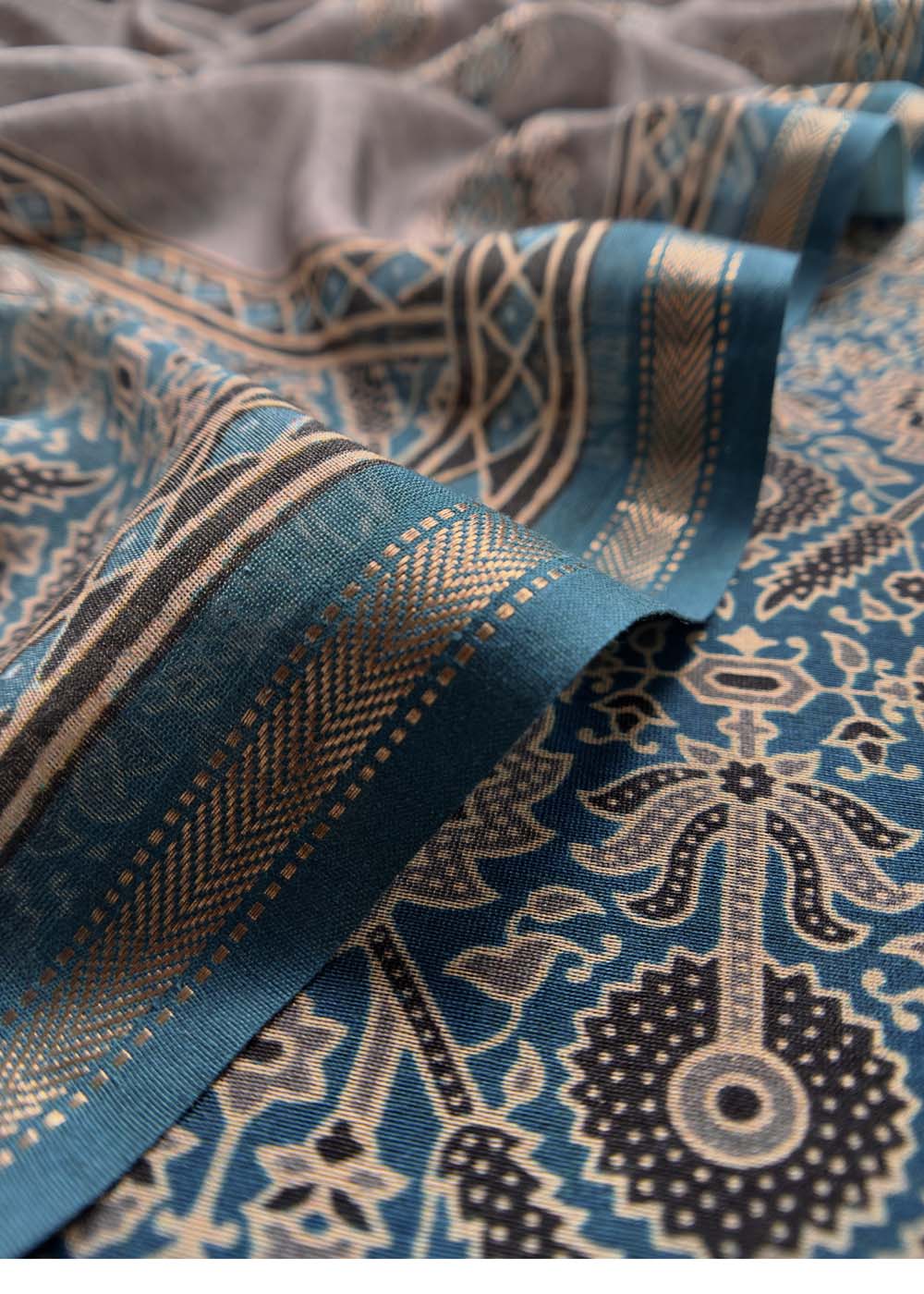 Maheshwari tissue silk suit
