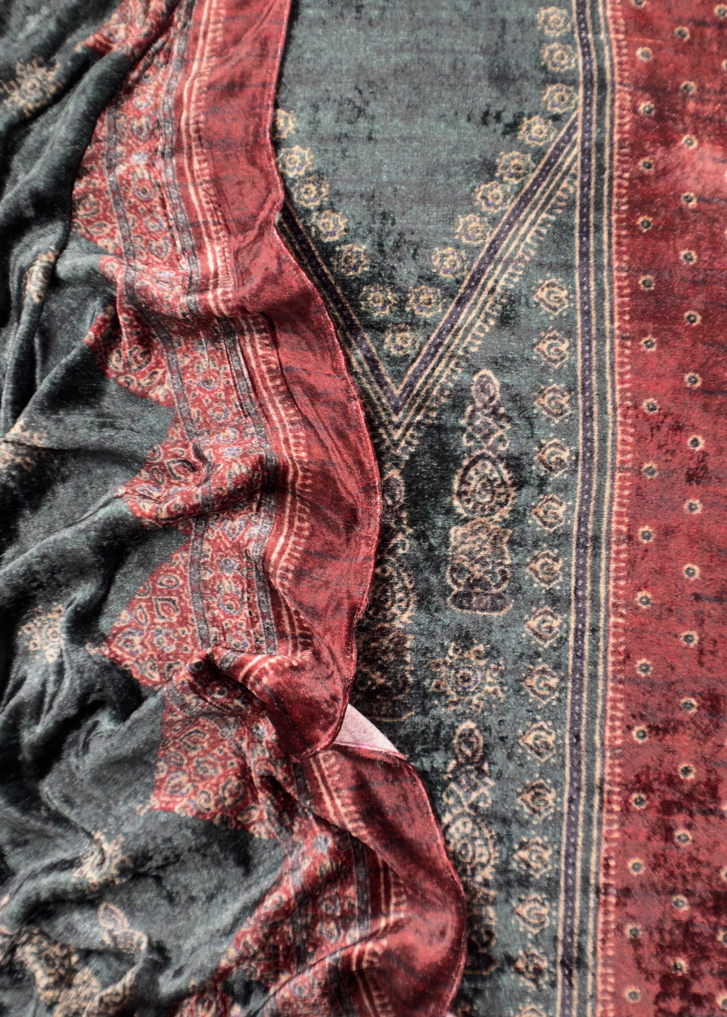 Ajrakh dupatta