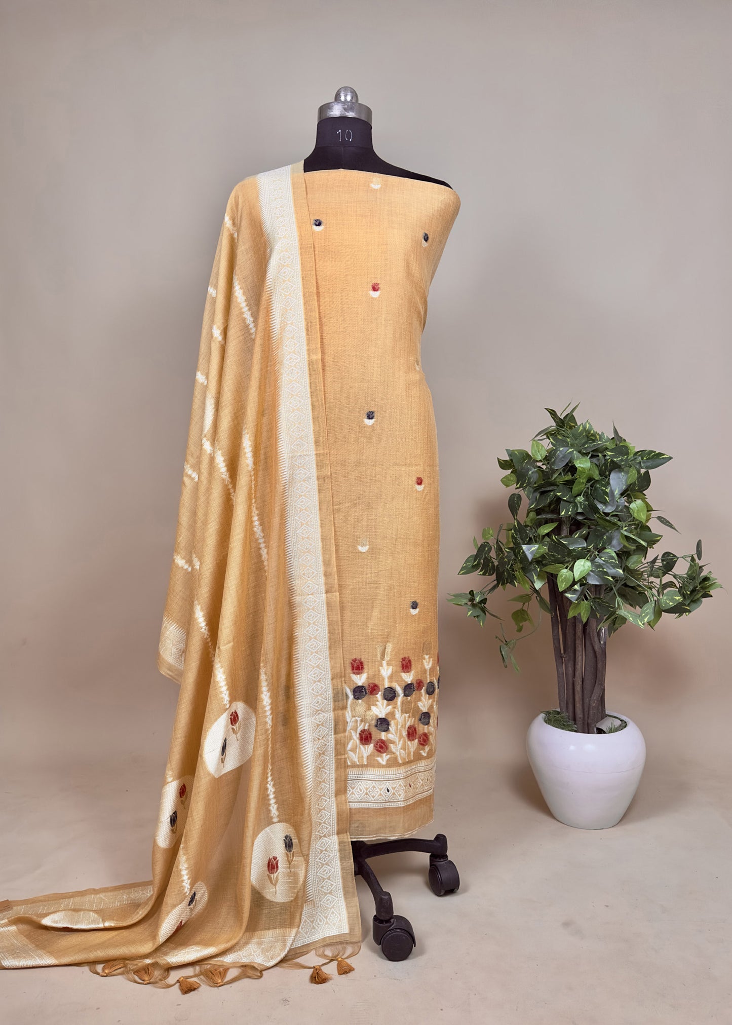 jamdani unstitched salwar kameez online