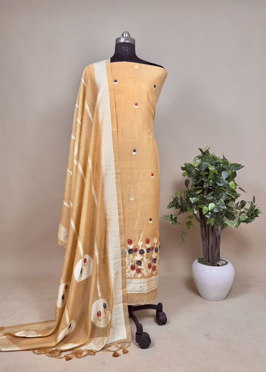 jamdani unstitched salwar kameez online