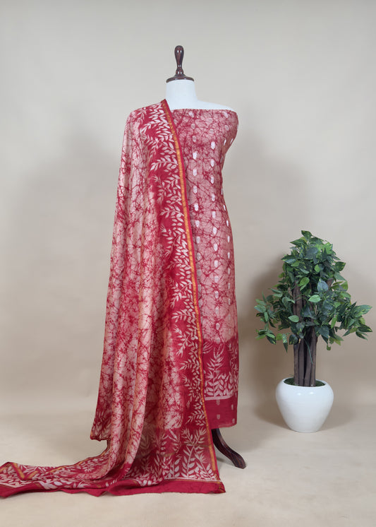 Pure maheshwari suit for women