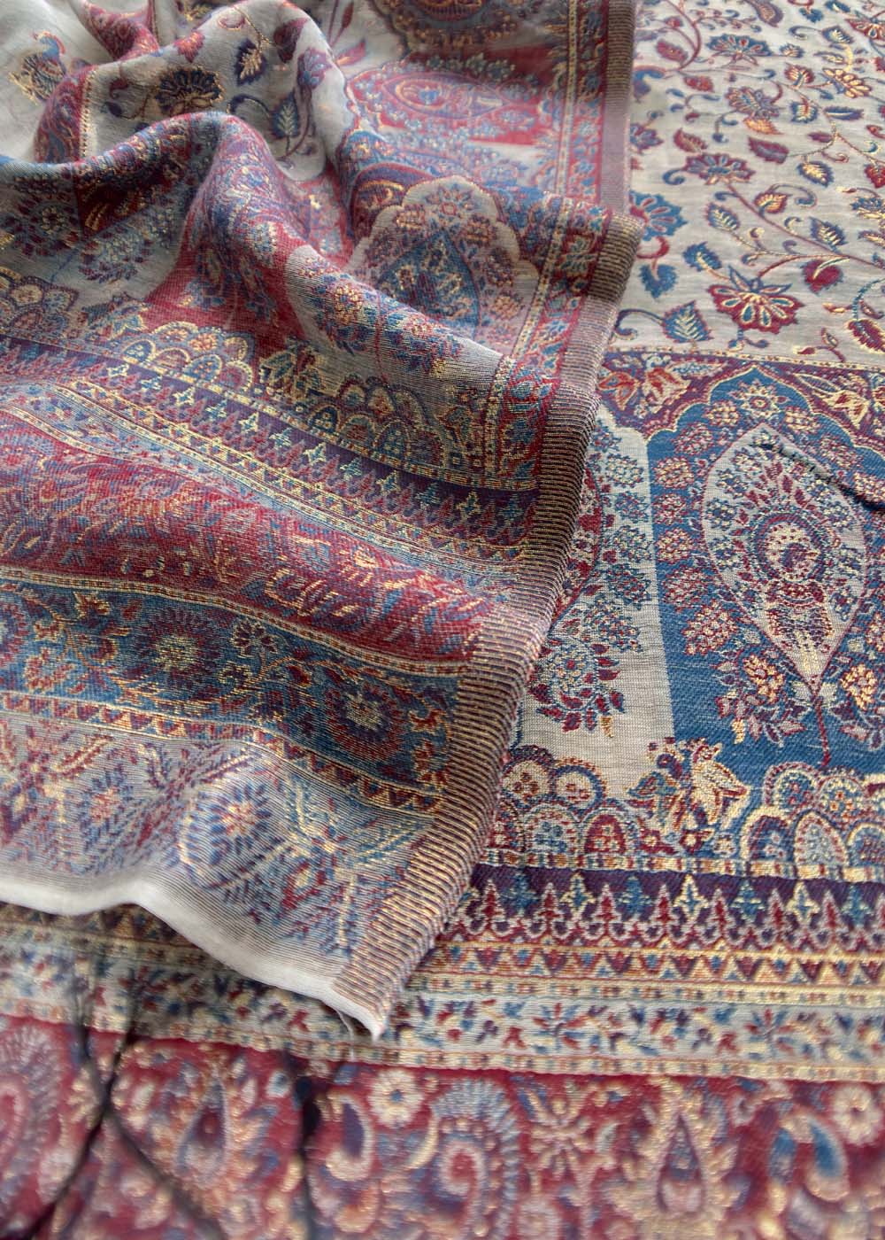 unstitched cotton suit