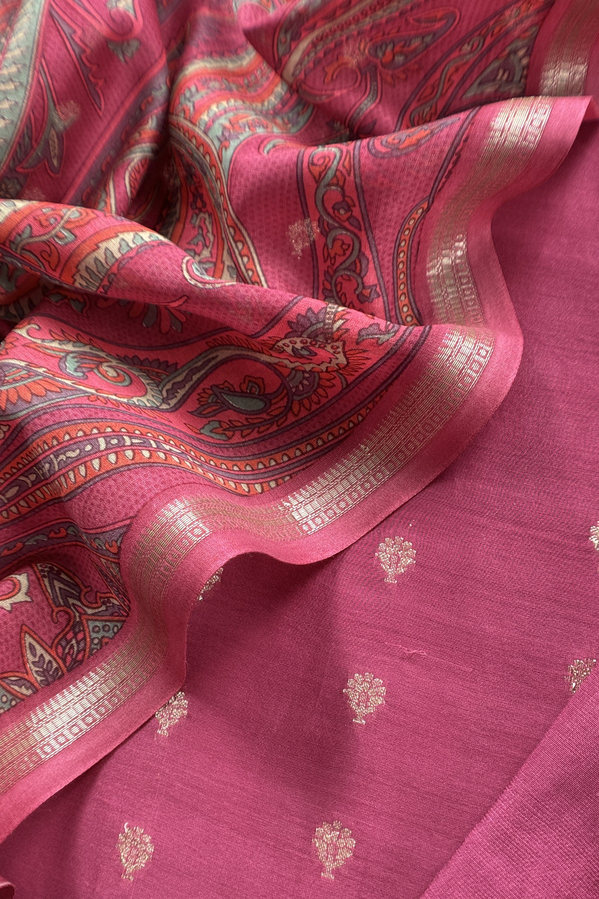 Maheshwari unstitched suit set at the best price