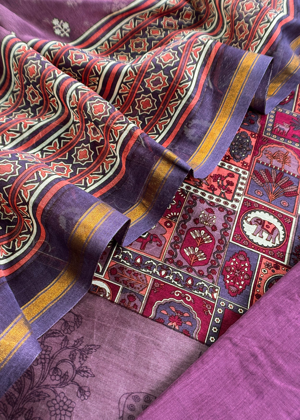 Summer wear maheshwari suit with dupatta