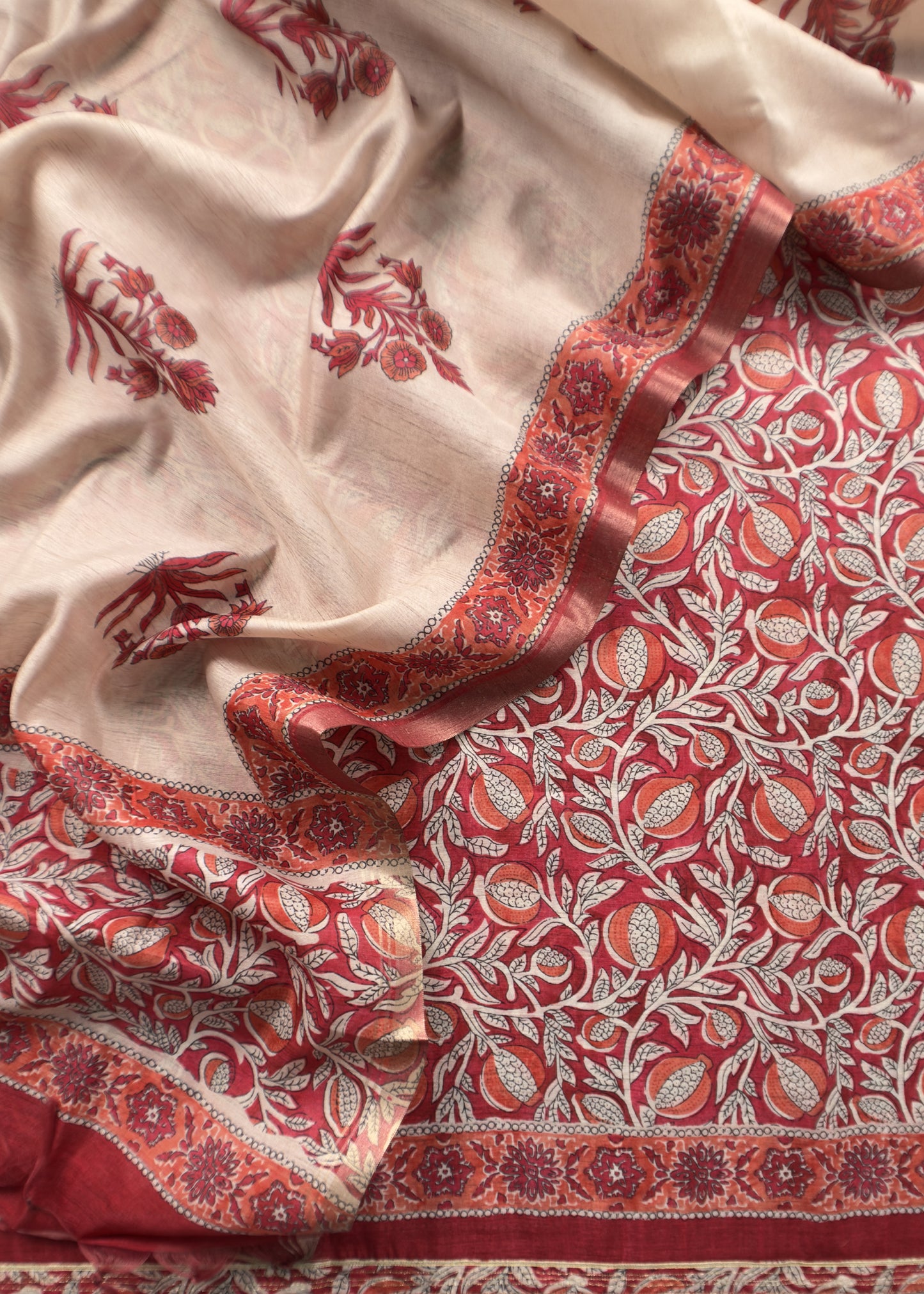 chanderi suit with dupatta