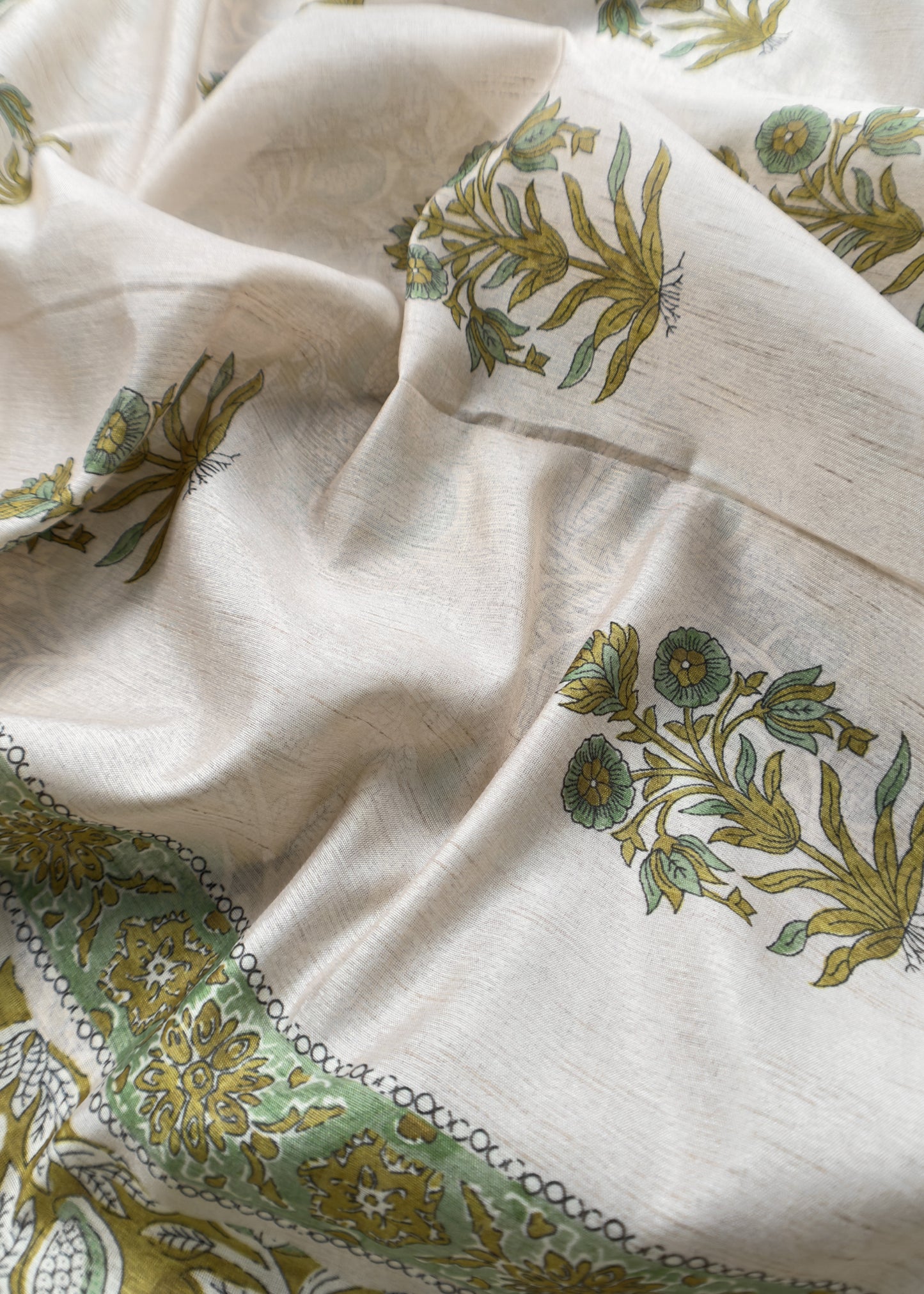 chanderi suit with dupatta