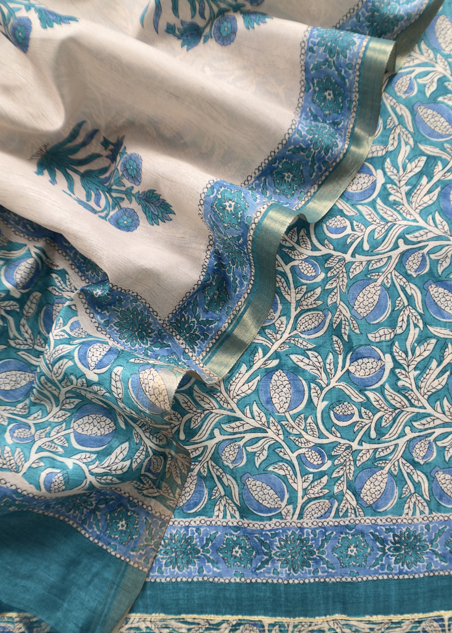 Summer wear chanderi suit for your formal wear