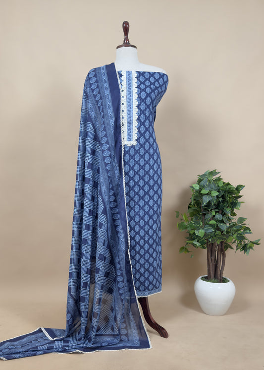summer cotton suit