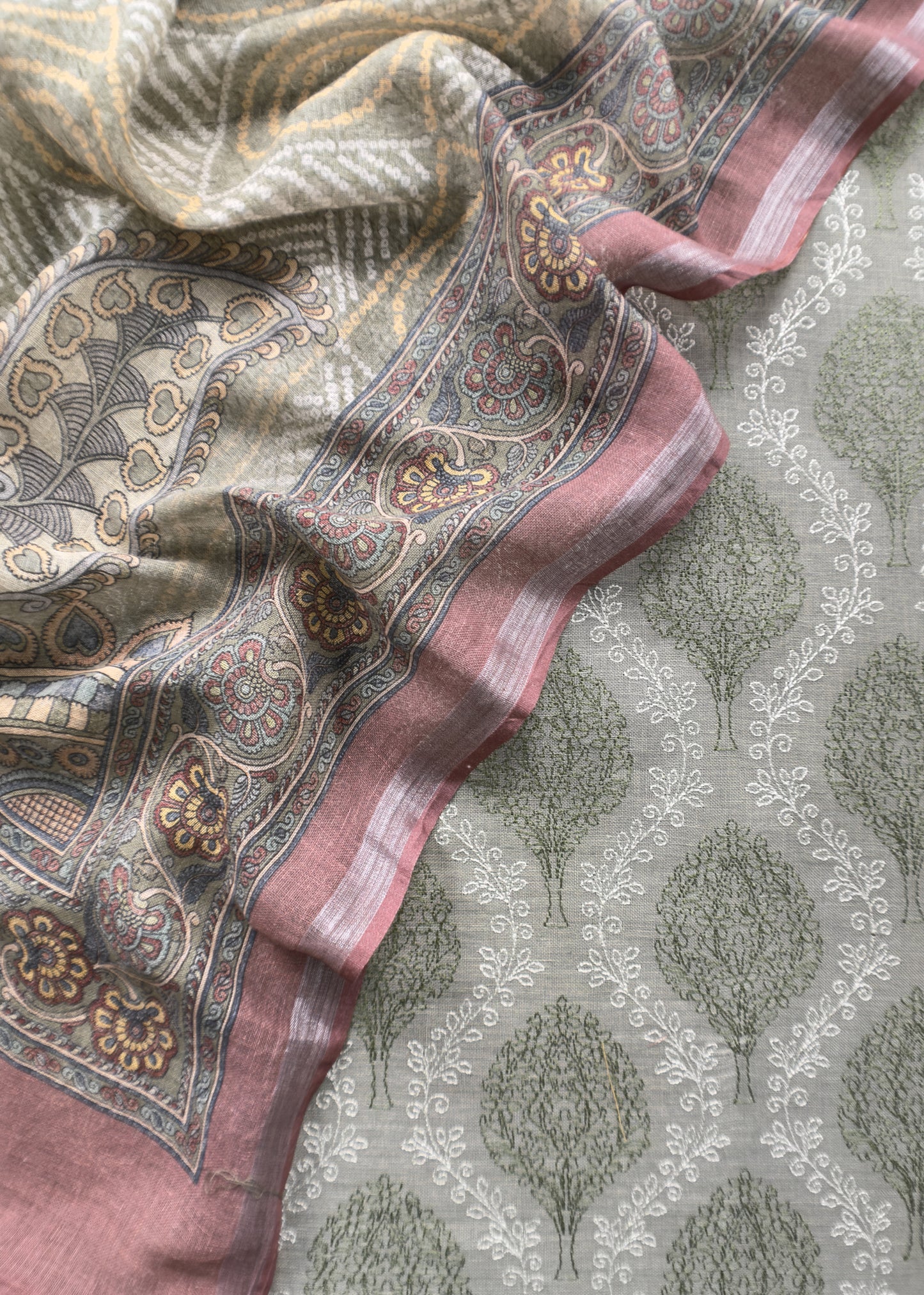 handloom linen suit at the best price