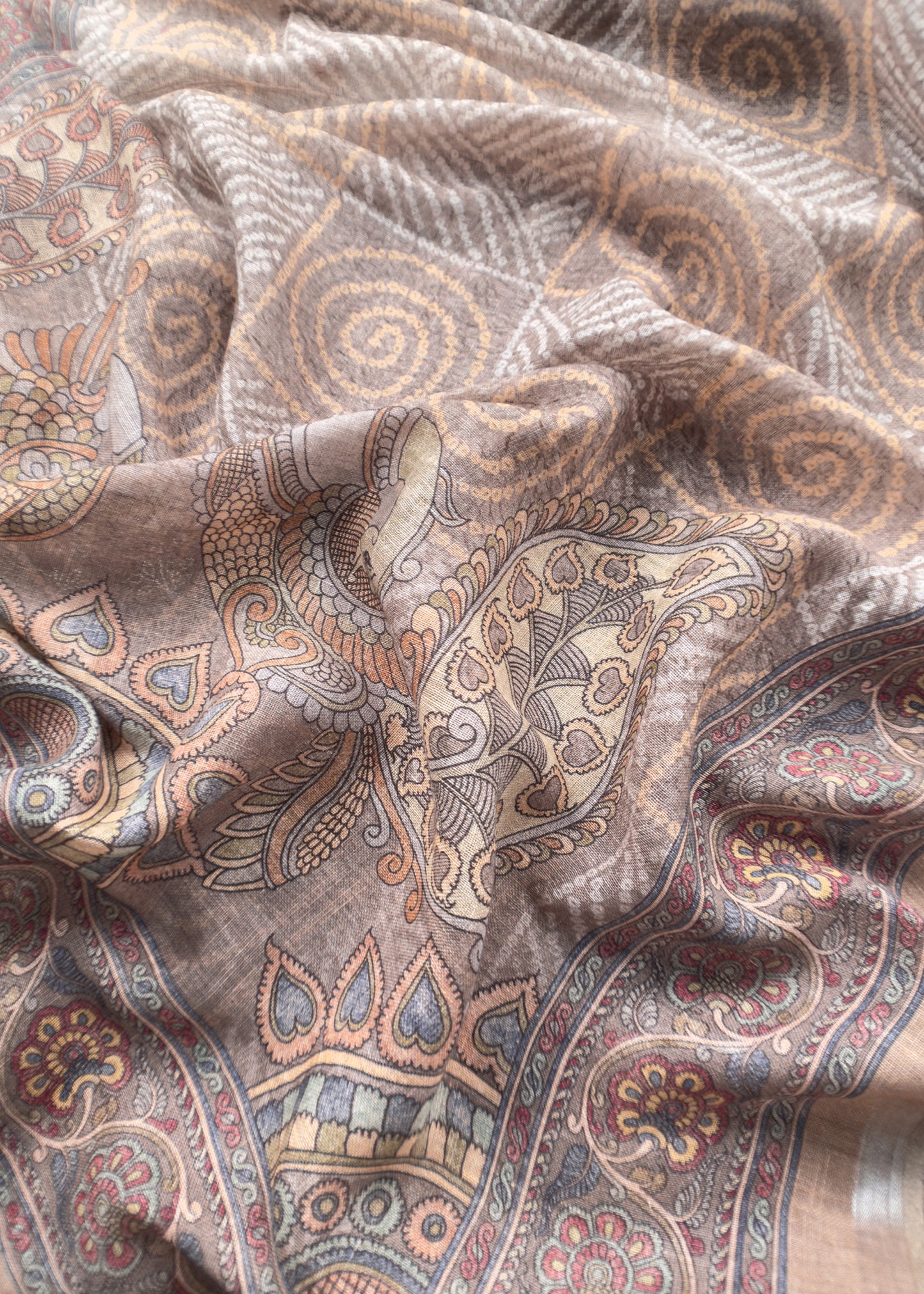 Embroidered Linen Suit For Women