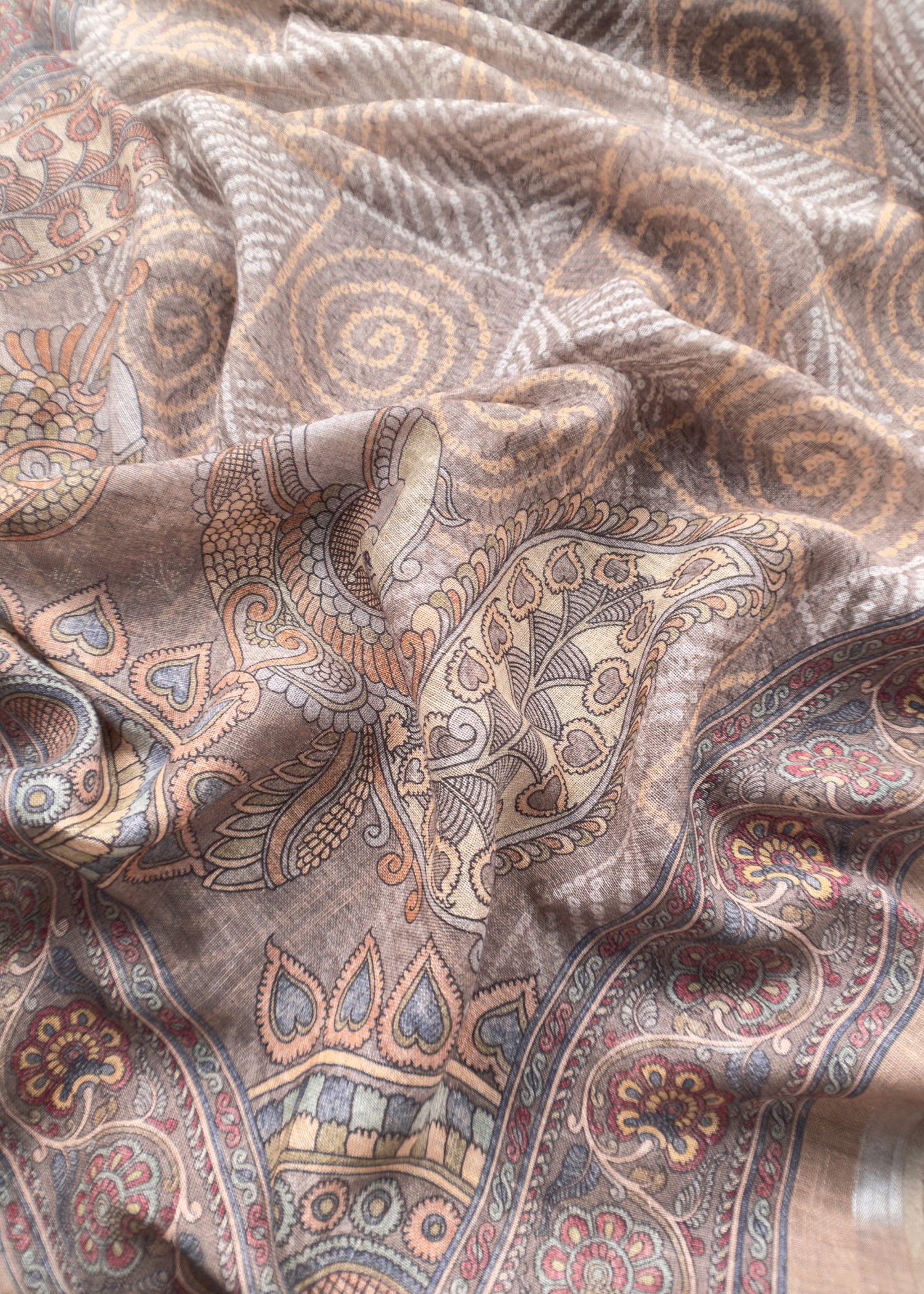 Embroidered Linen Suit For Women
