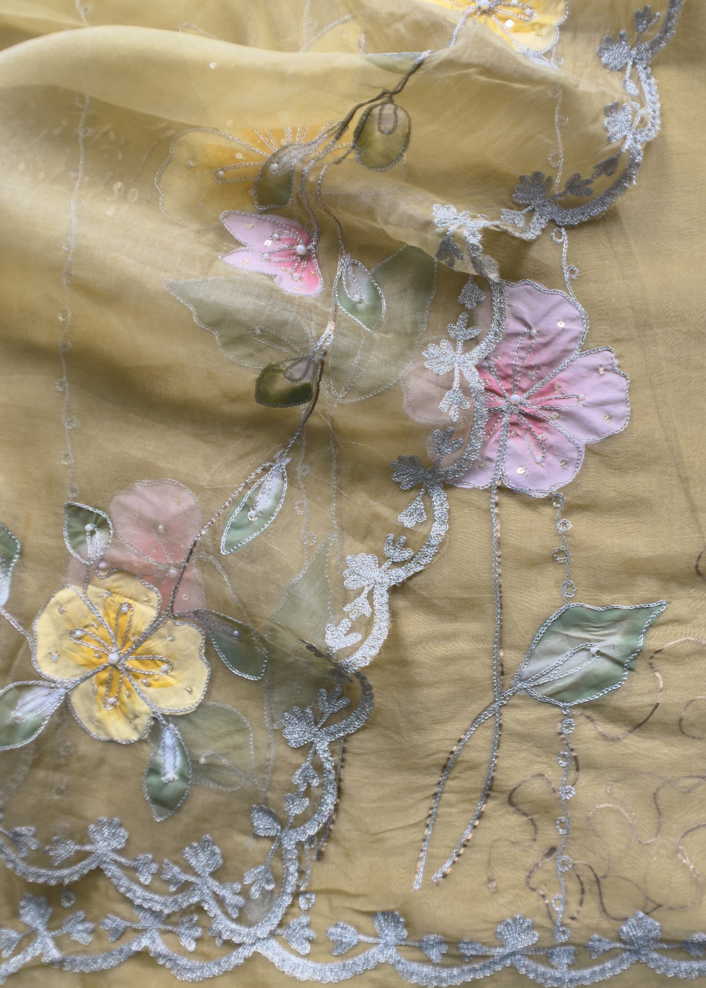 Shop designer organza suit for party and wedding celebration