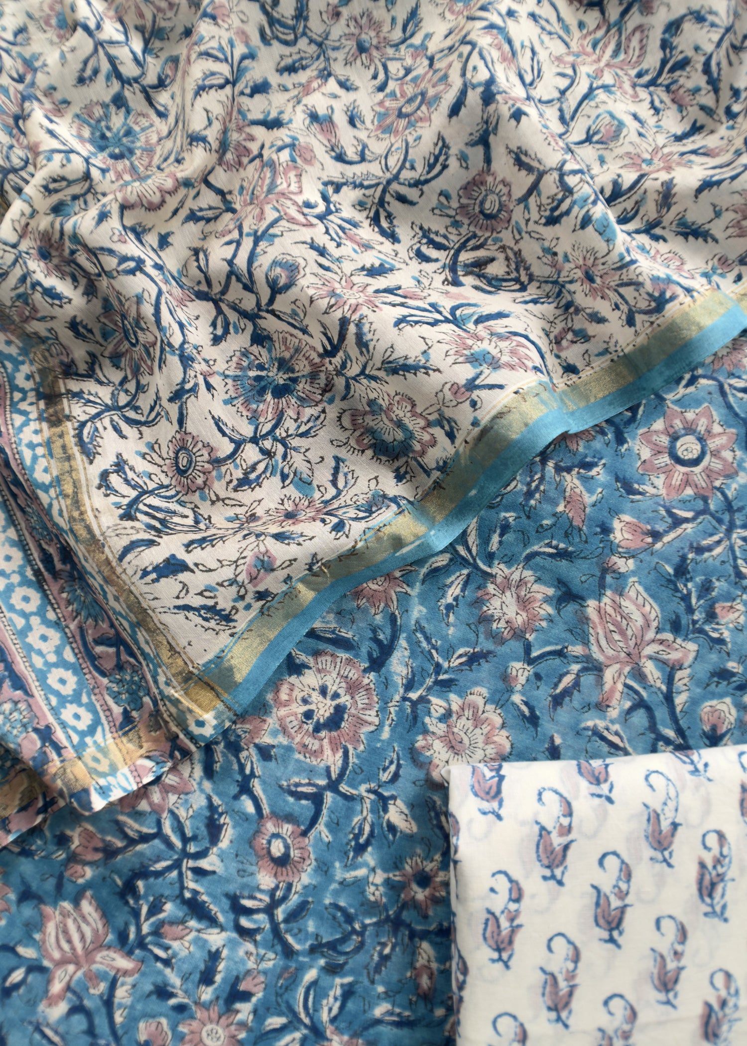 Office wear chanderi suit at the best price