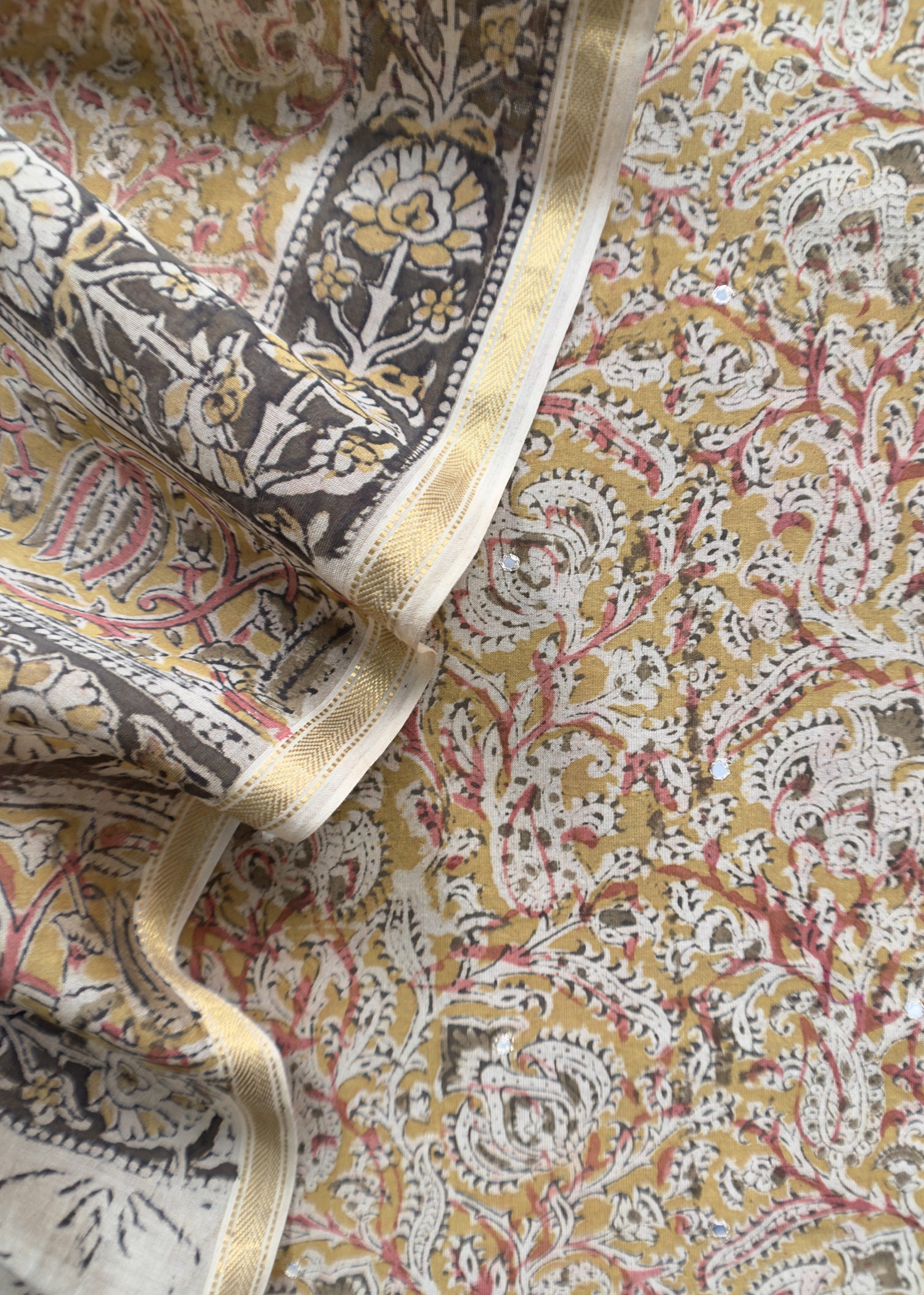 Summer wear Suit Pure Chanderi Fabric