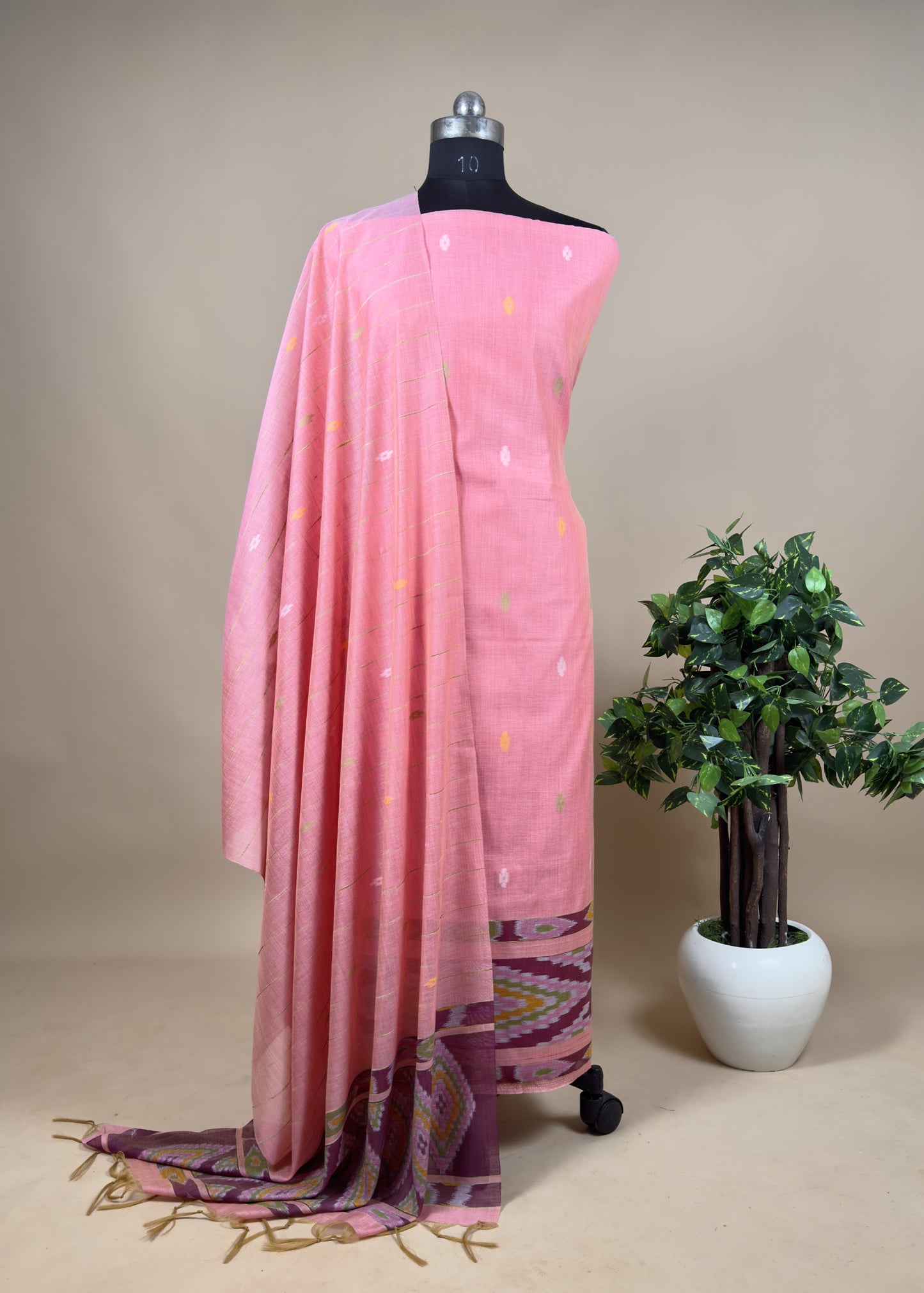 Comfort wear jamdani suit at the best price