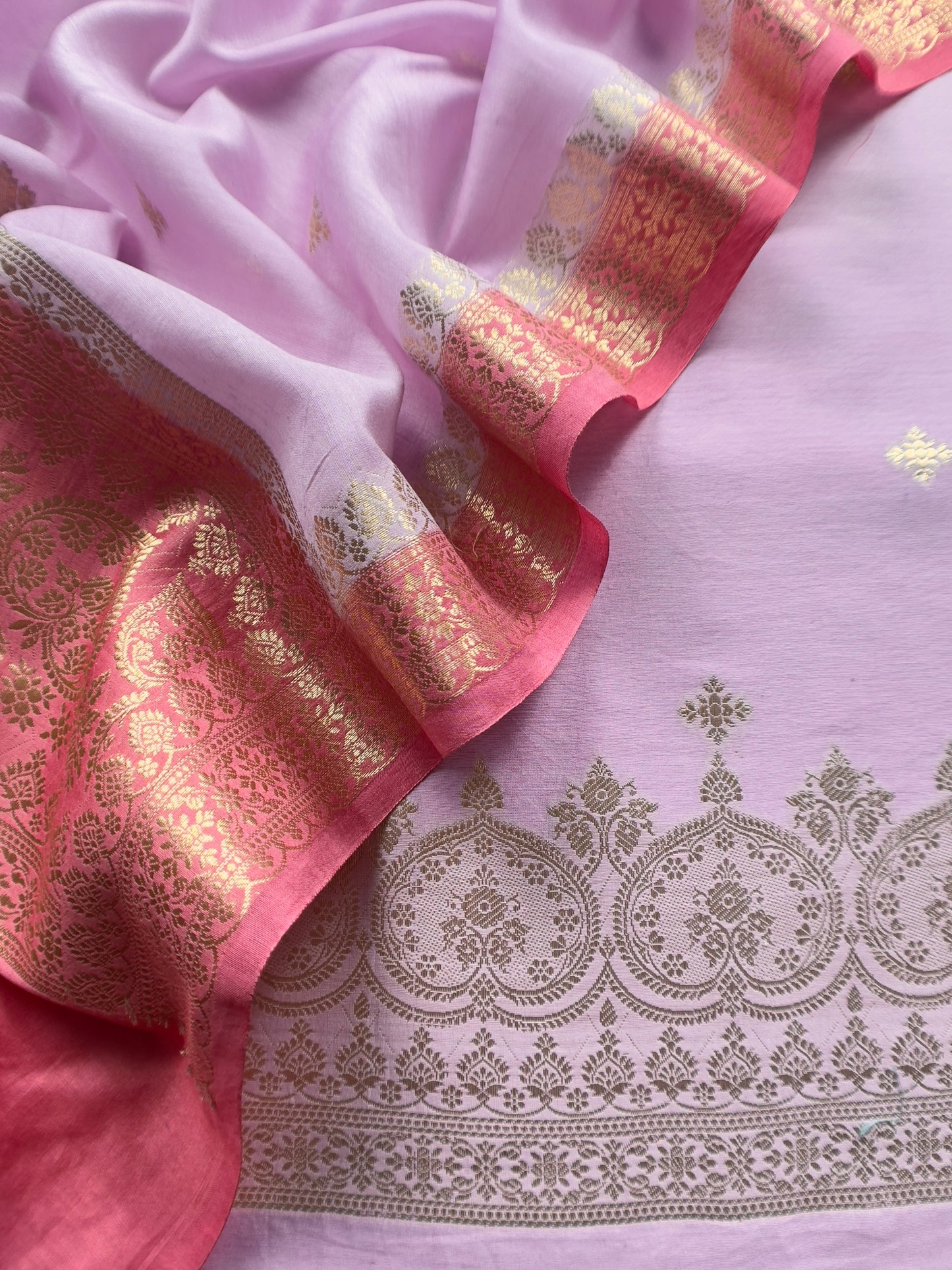 Pure Unstitched Banarasi Silk Suit With Dupatta