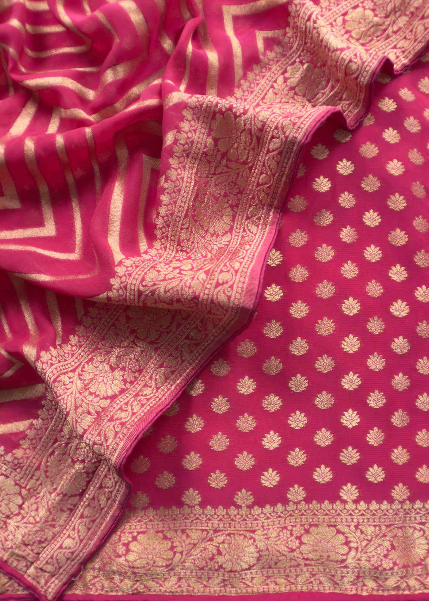 Georgette khaddi suit online at best price
