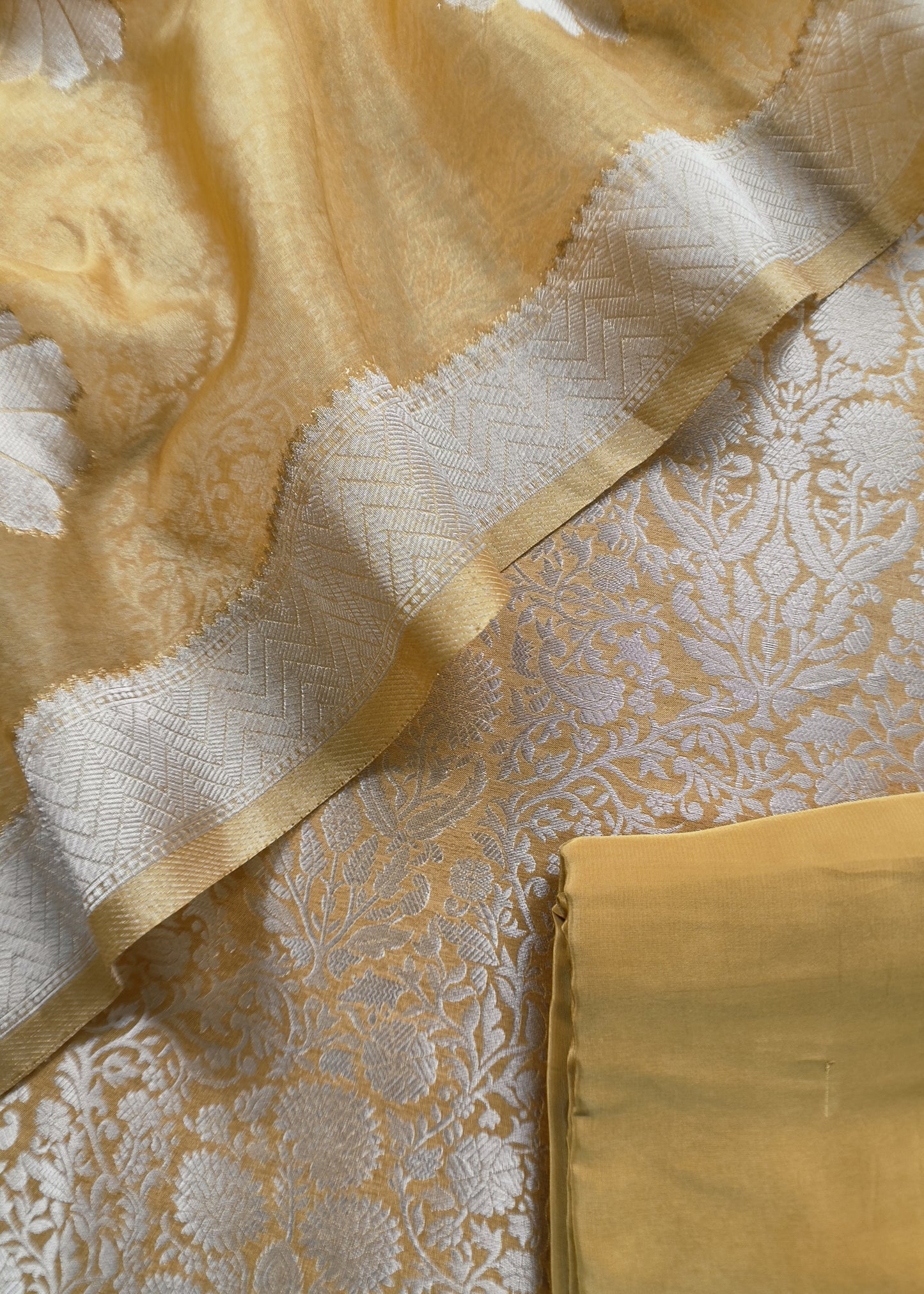 brocade suit for the trousseau collection