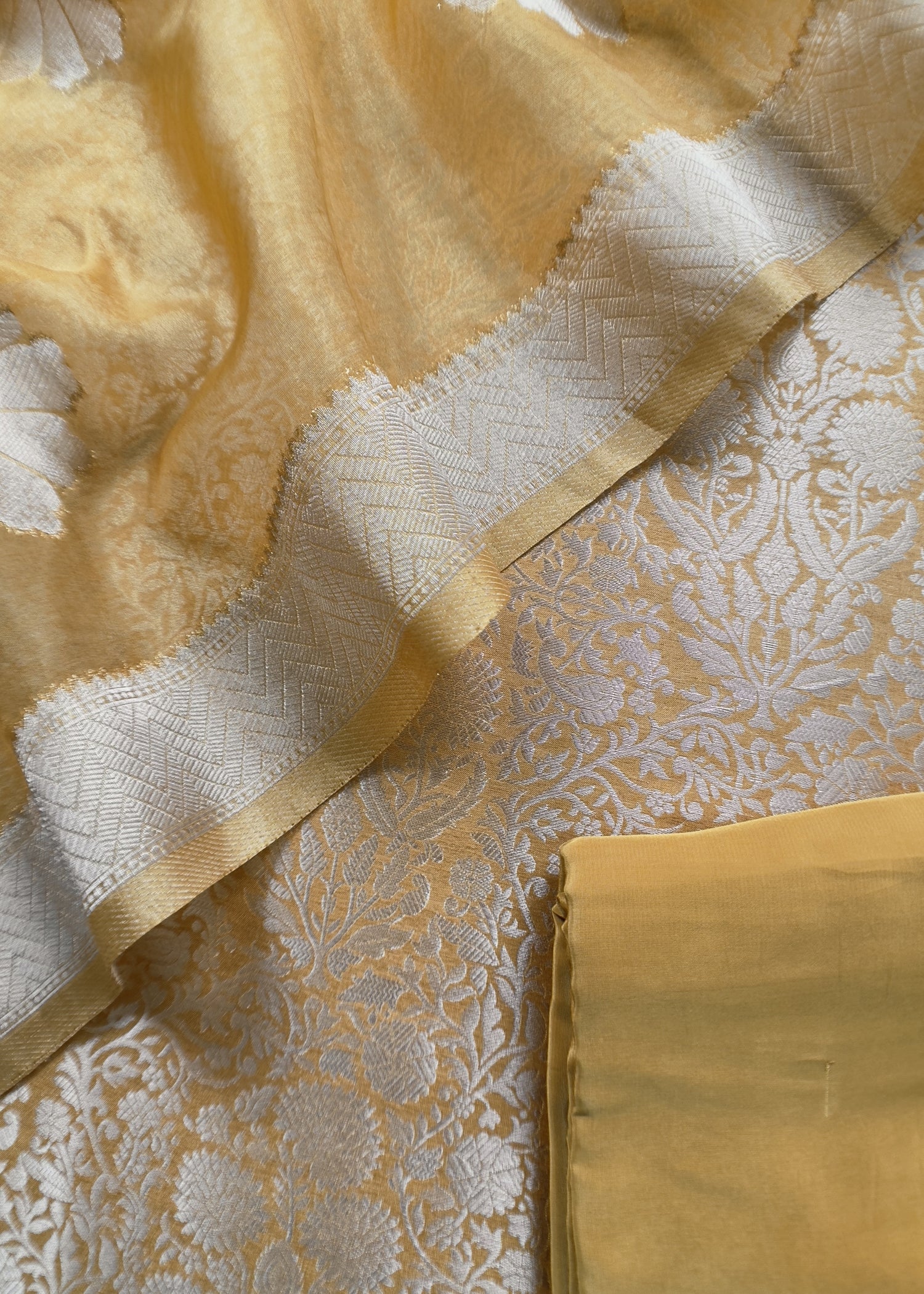 brocade suit for the trousseau collection
