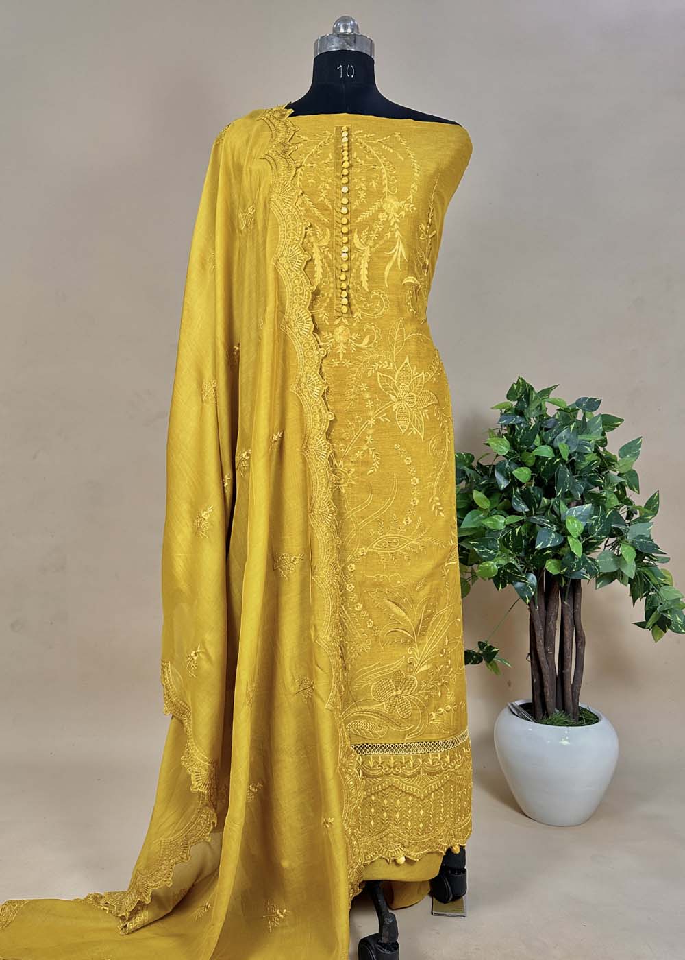 Pink Pure Linen Silk Suit