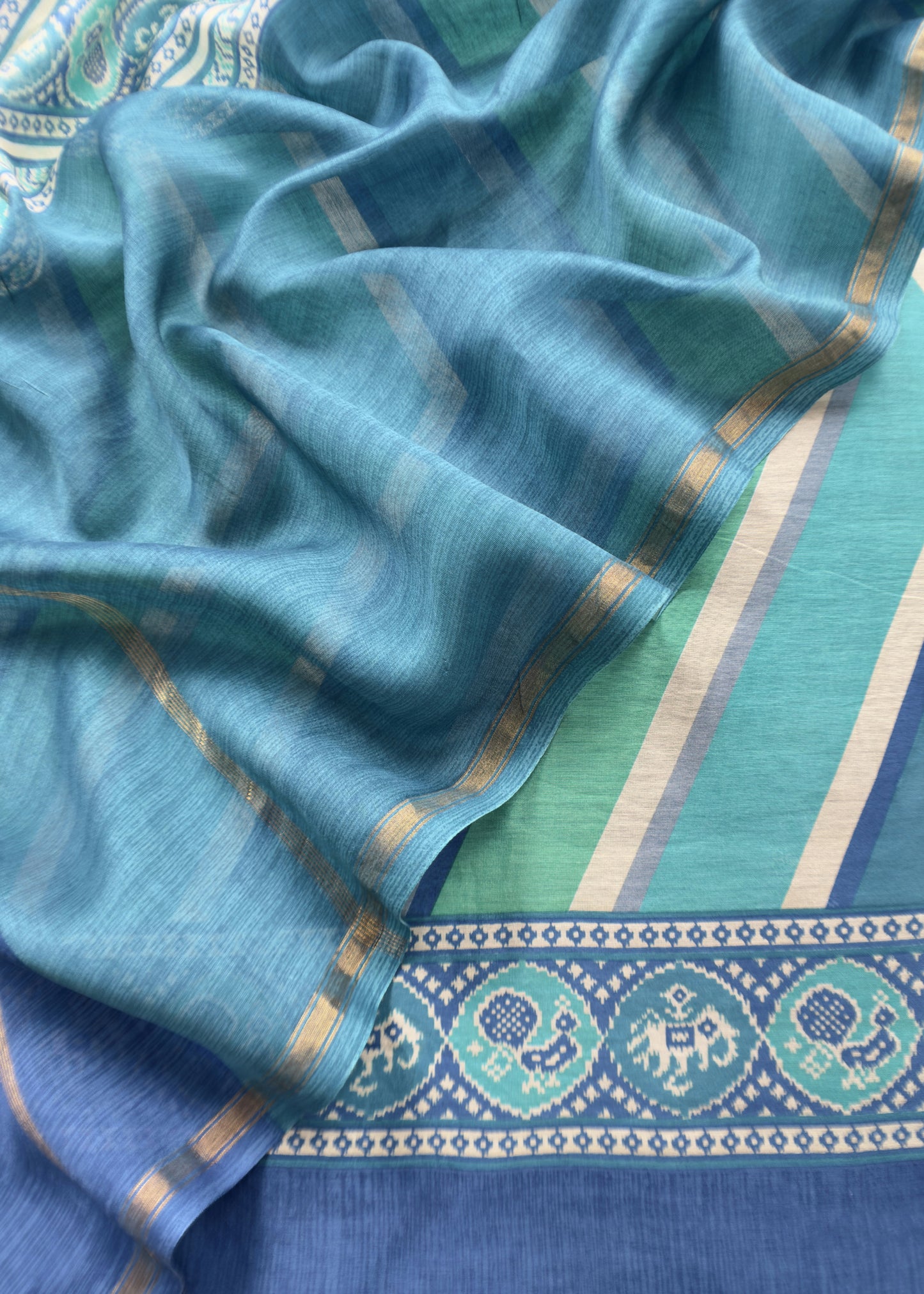 Summer wear maheshwari suit with dupatta