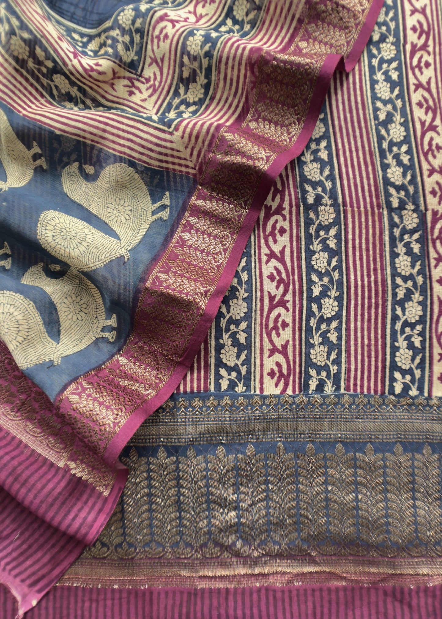 Pure maheshwari suit for women