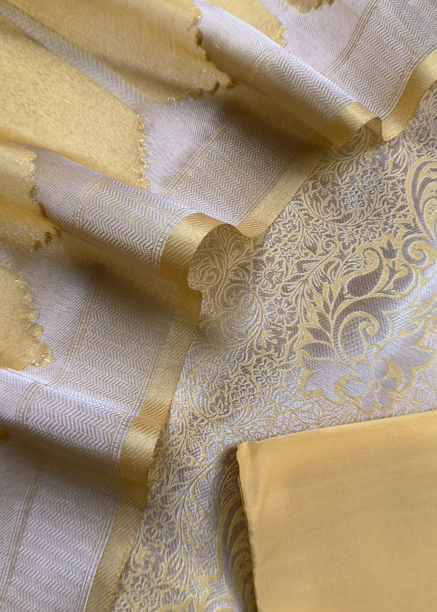 Wedding wear brocade suit