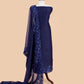 festive wear premium organza silk suit

