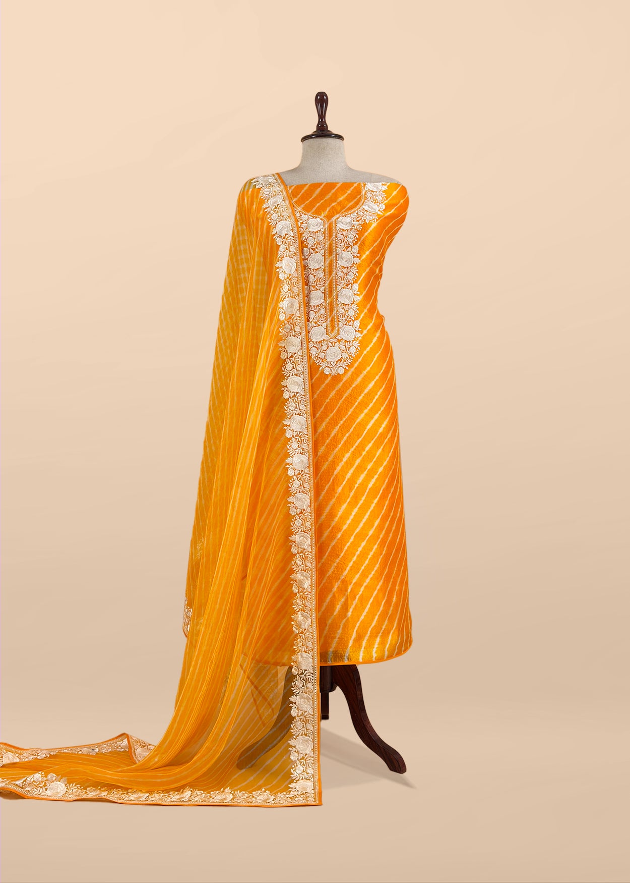Trending and designer silk suit set for women

