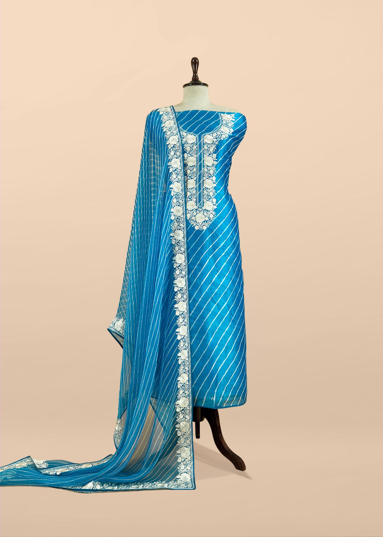 Trending and designer silk suit set for women

