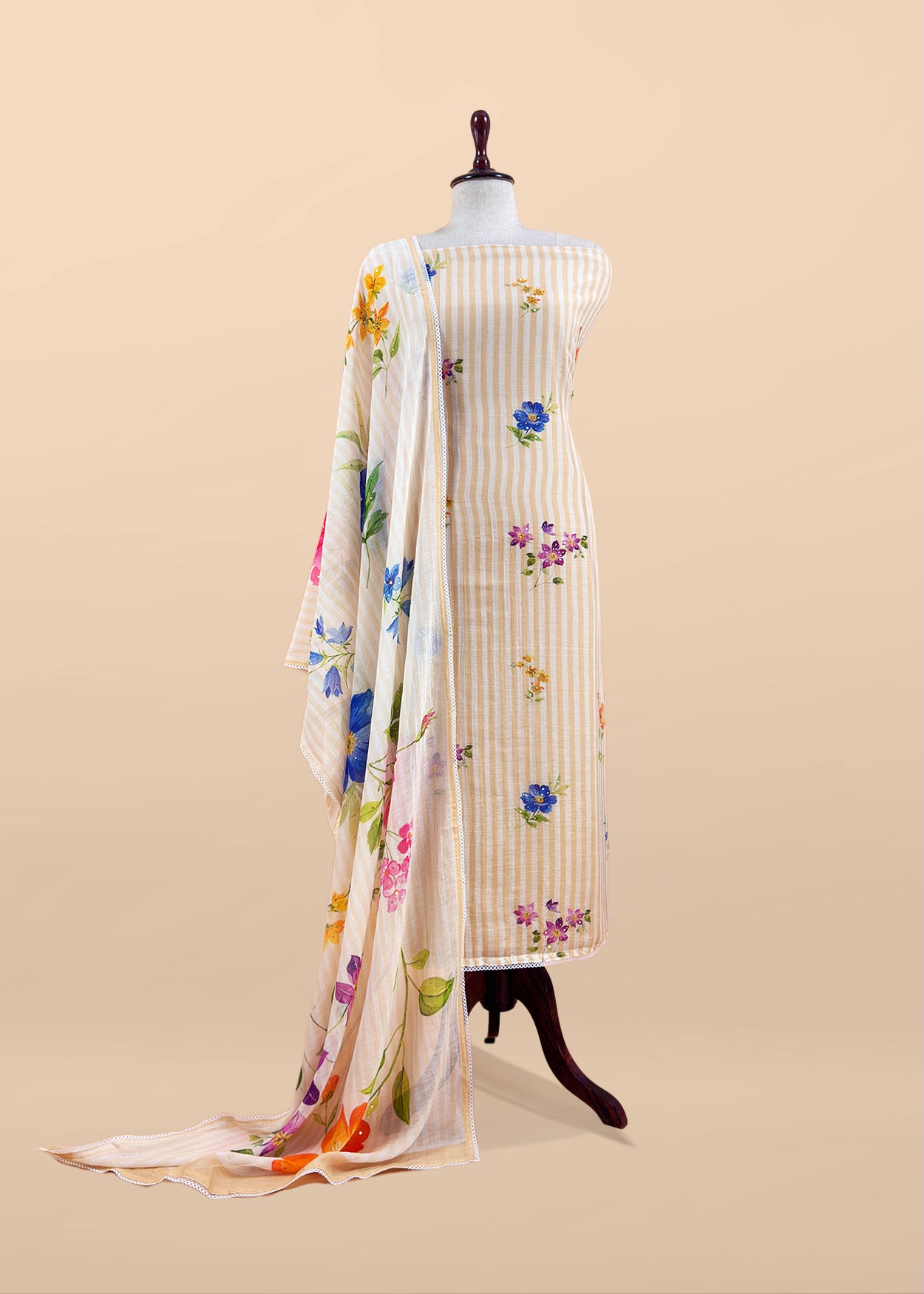 Indian ethnic wear mulmul suits for women

