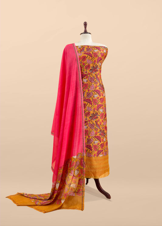 Maheshwari unstitched suit set at the best price

