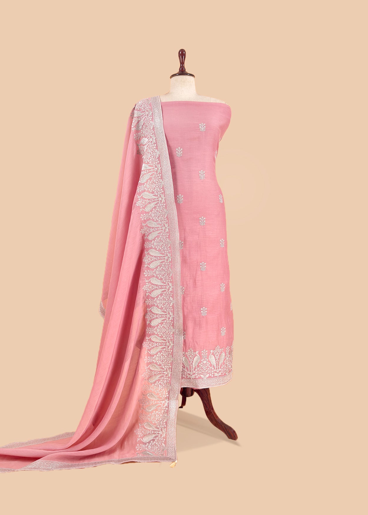 Pure handloom mulmul suit set at the best price